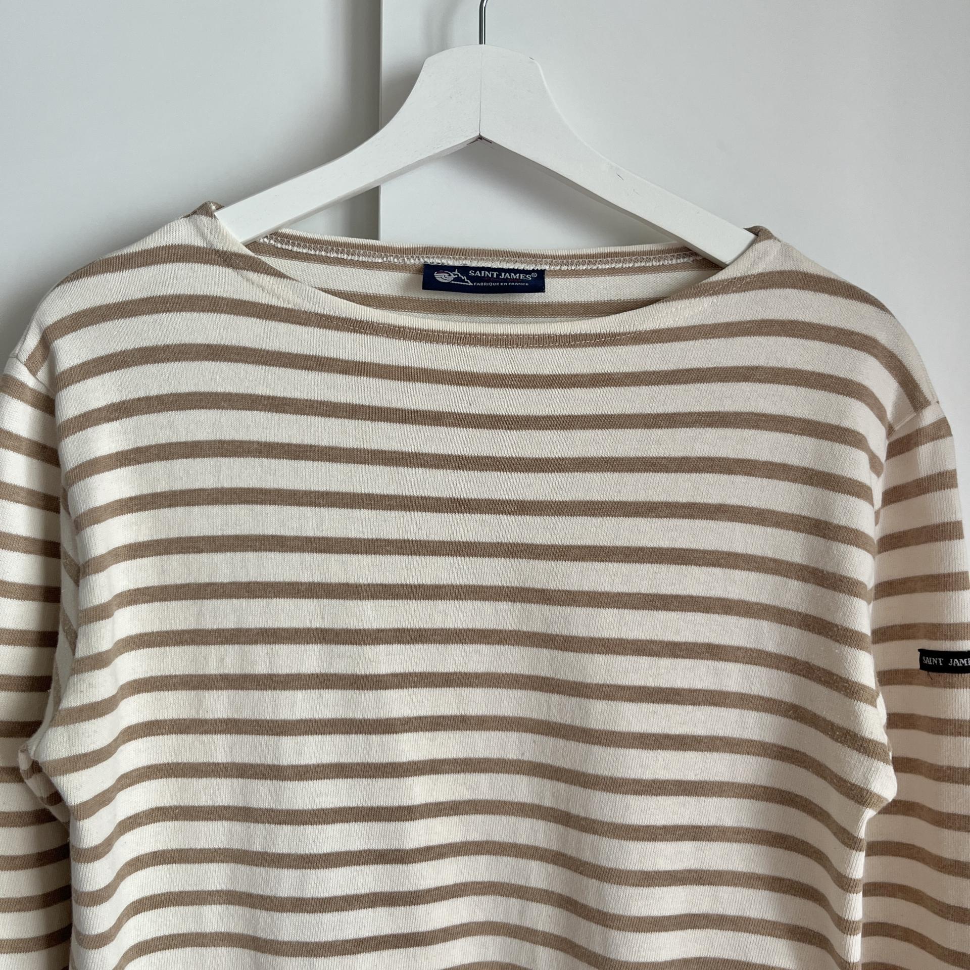 [ WOMAN ] SAINT JAMES stripe boat neck ( made in FRANCE )