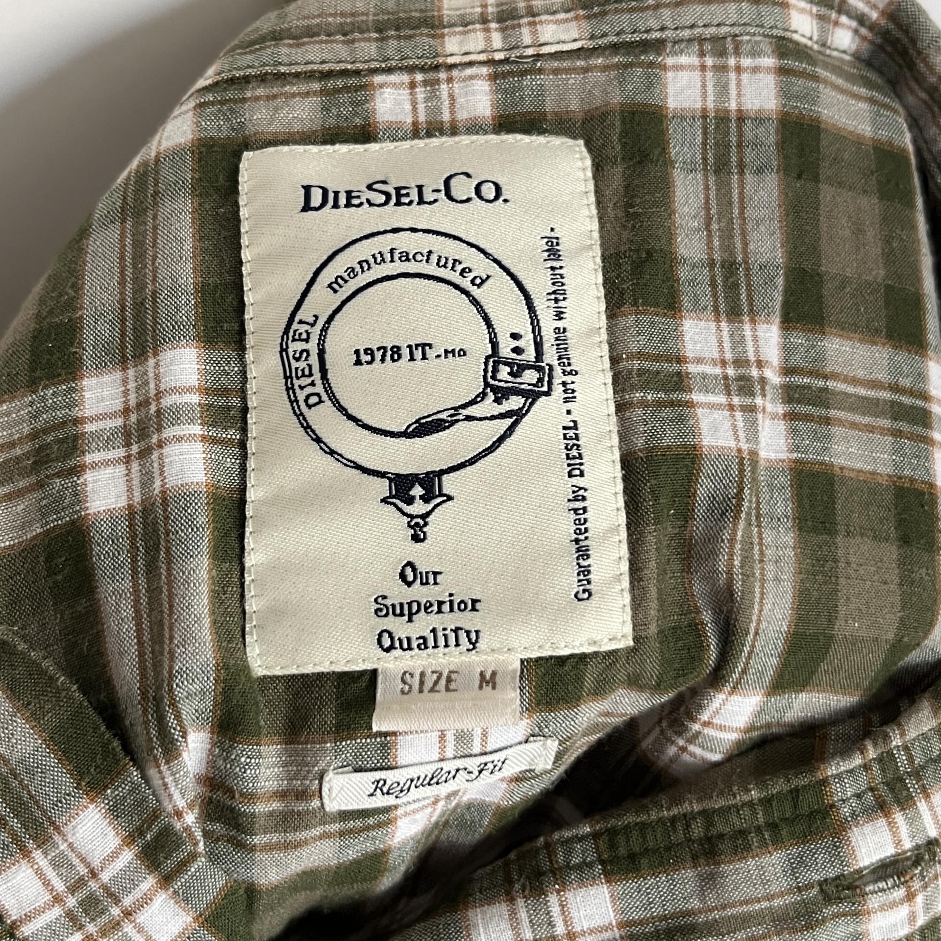 [ WOMAN ] Diesel Western Check Shirt