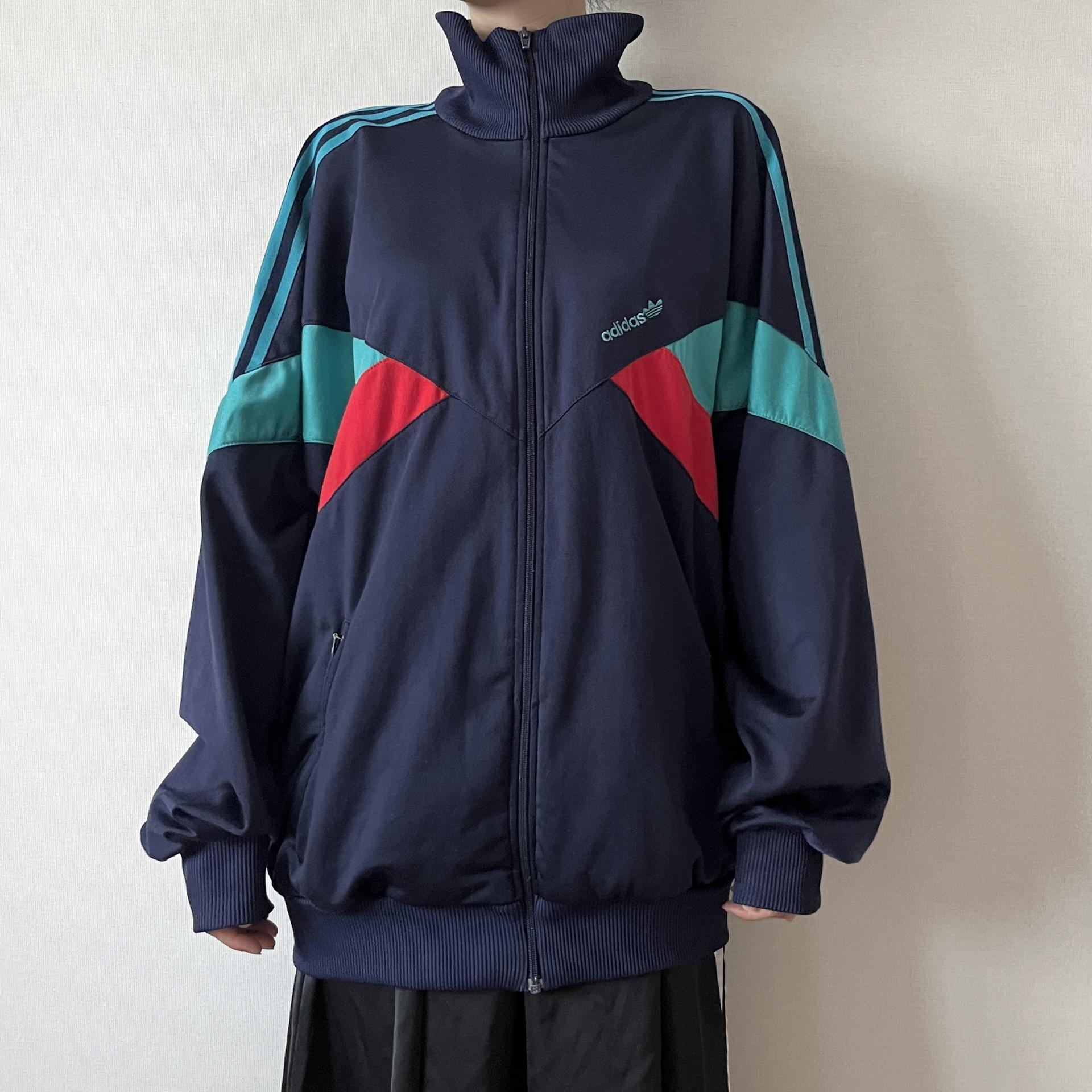 [ UNISEX ] ADIDAS Adidas 80s-90s Old School Track Jersey Jacket