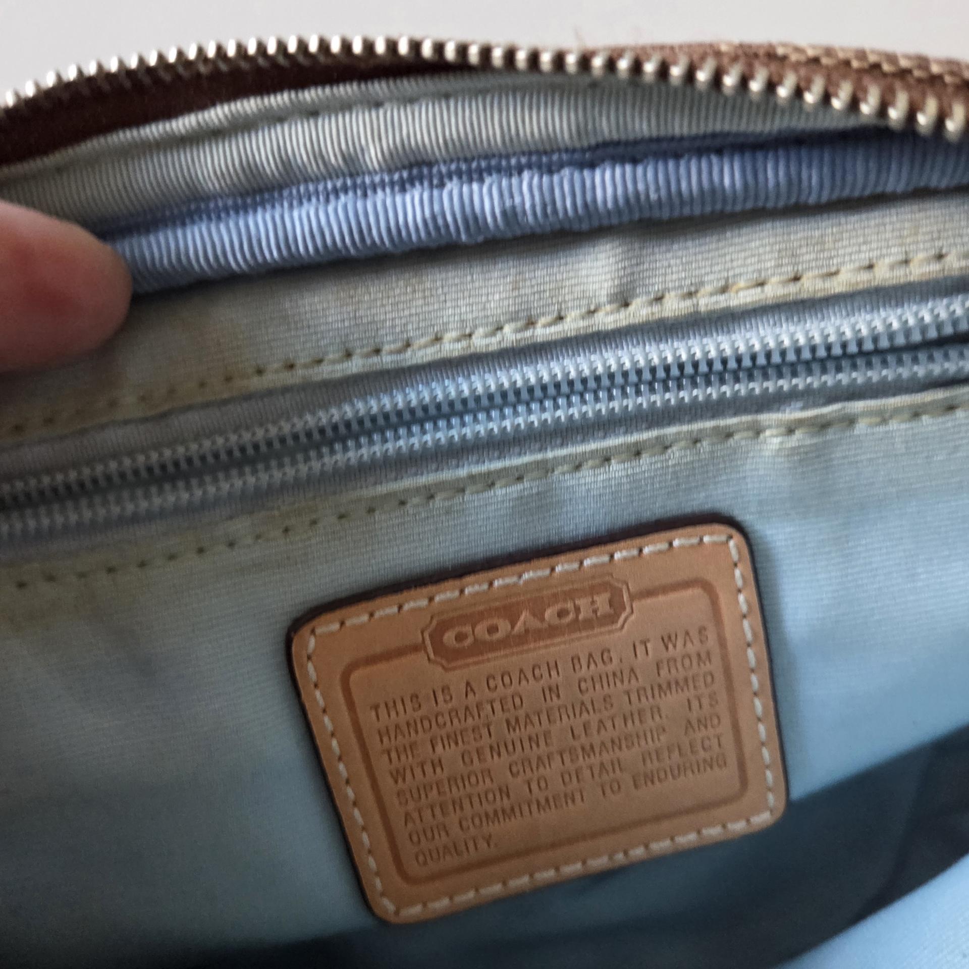 [ ACC ] COACH Jacquard Pouch