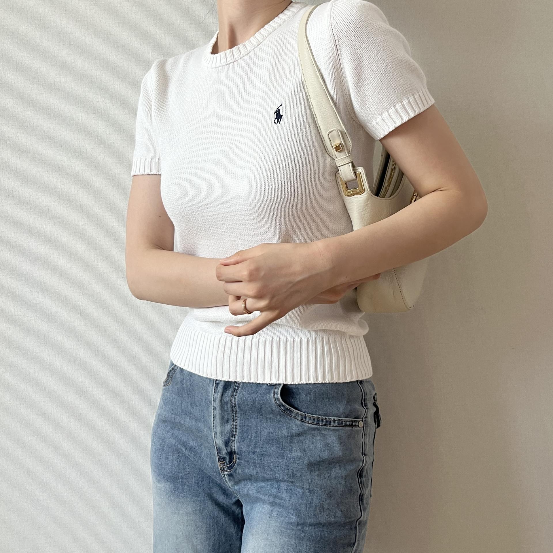 [ WOMAN ] Polo Ralph Lauren 1/2 Knit