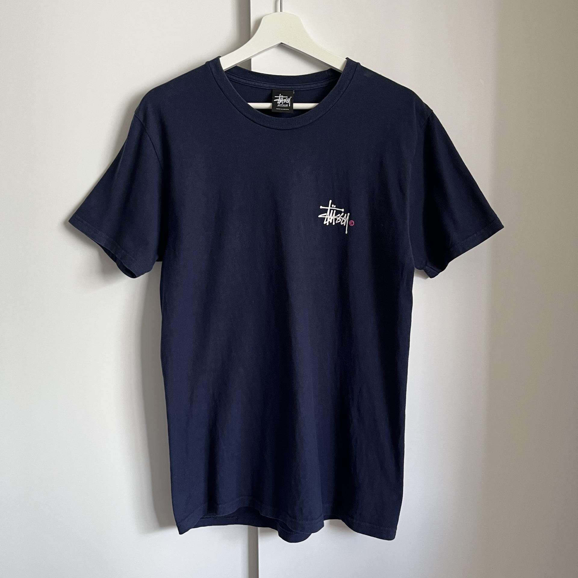 [ WOMAN ] STUSSY Basic Graffiti Logo T-Shirt