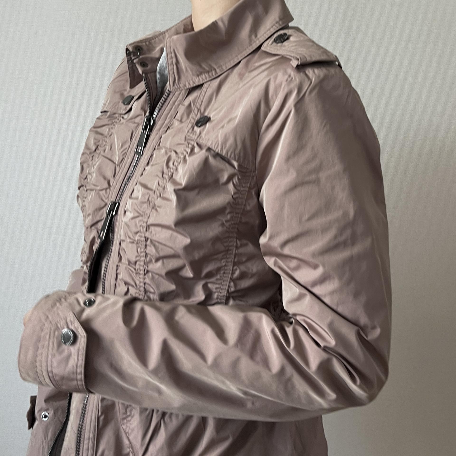 [ WOMAN ] BURBERRY London Shirred Jacket