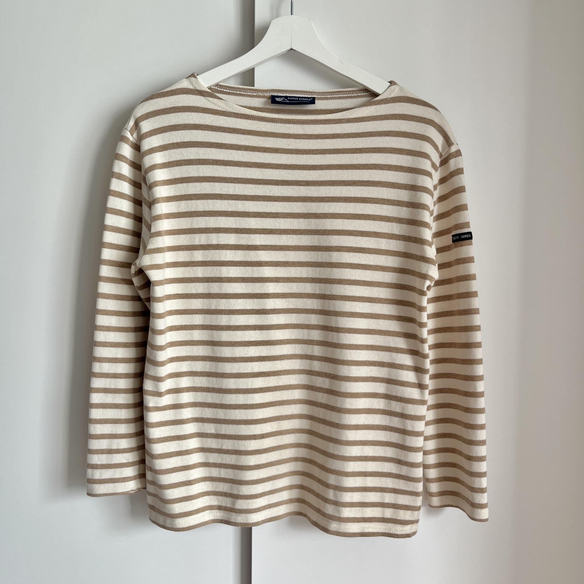 [ WOMAN ] SAINT JAMES stripe boat neck ( made in FRANCE )
