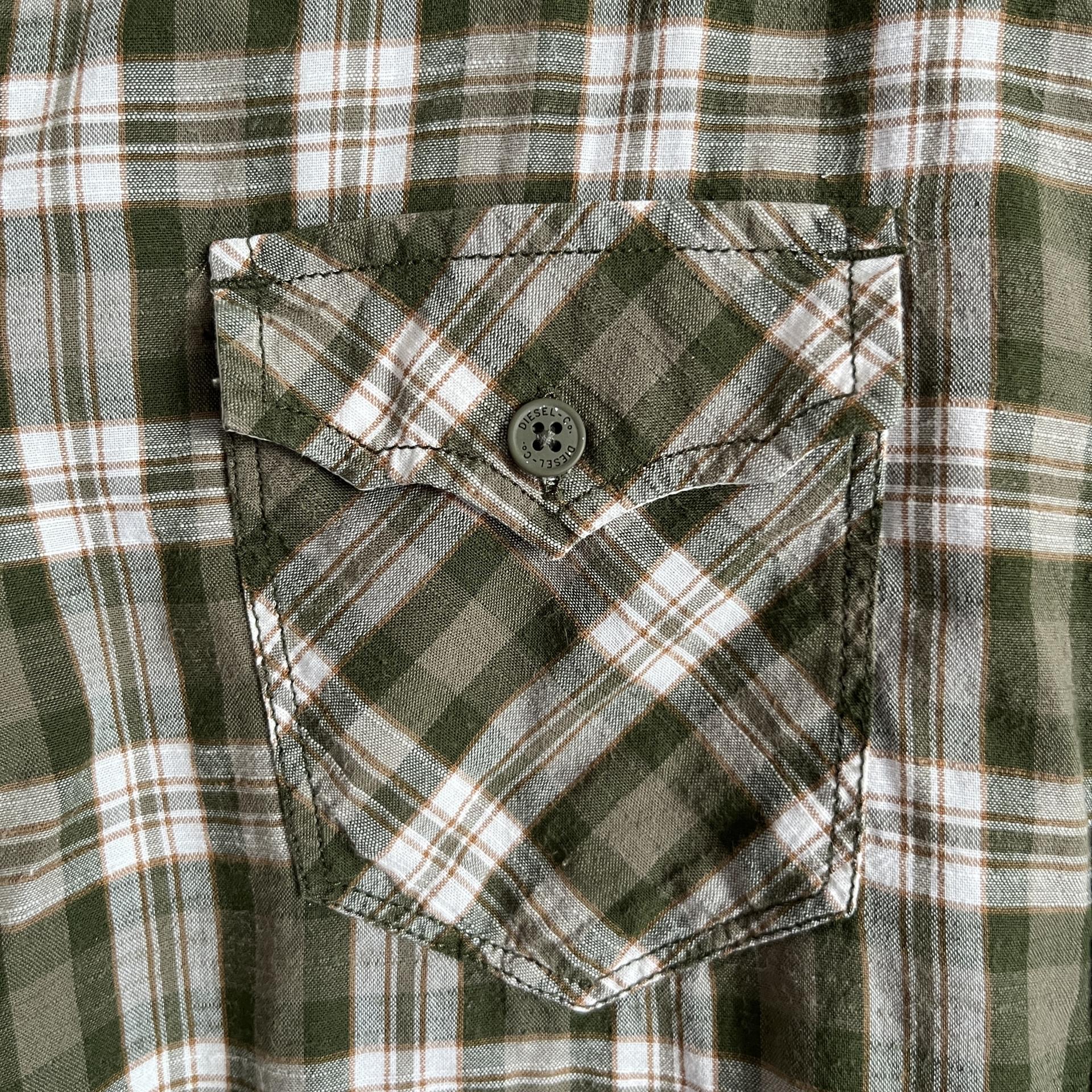 [ WOMAN ] Diesel Western Check Shirt