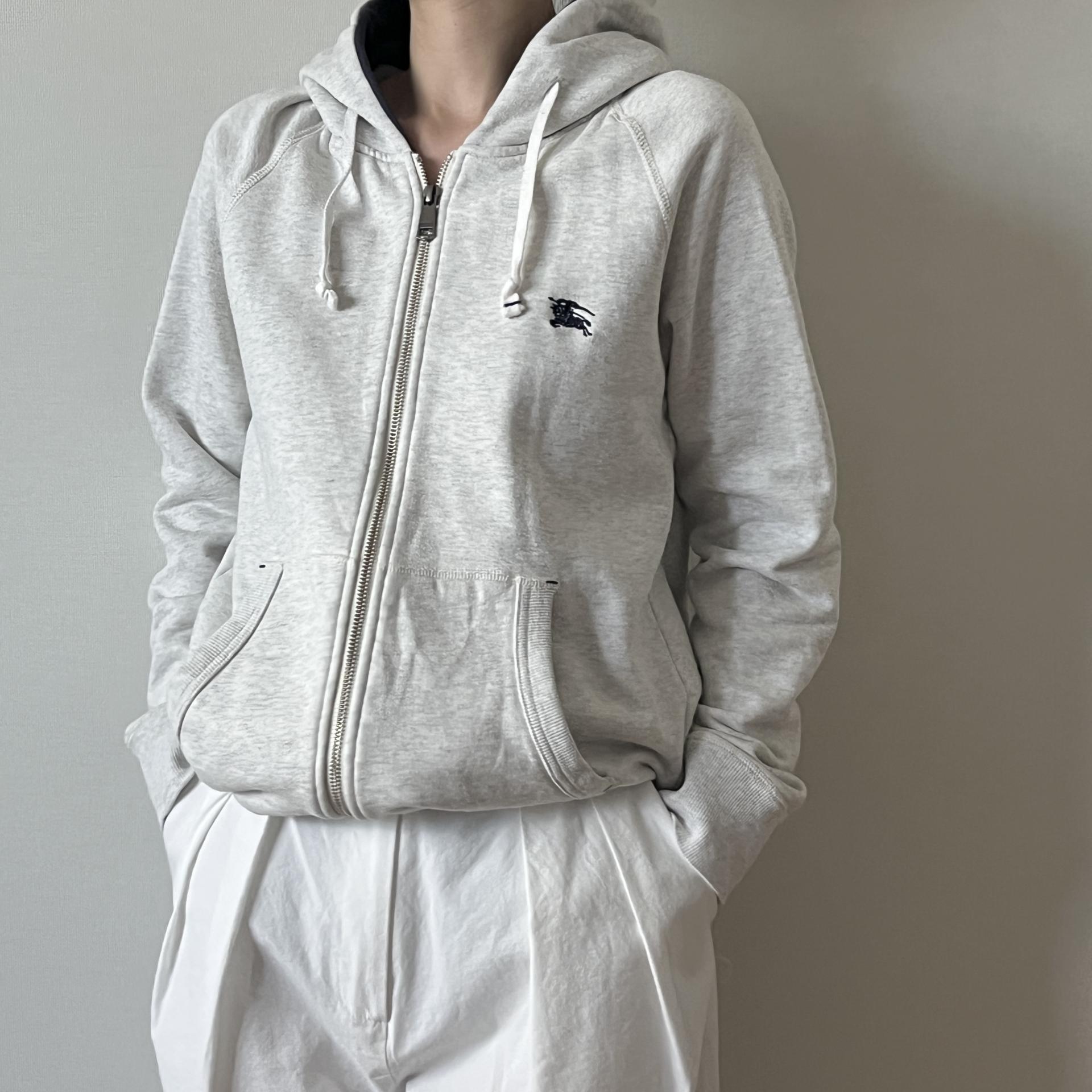 [ WOMAN ] Burberry Black Label Hoodie Zip-Up