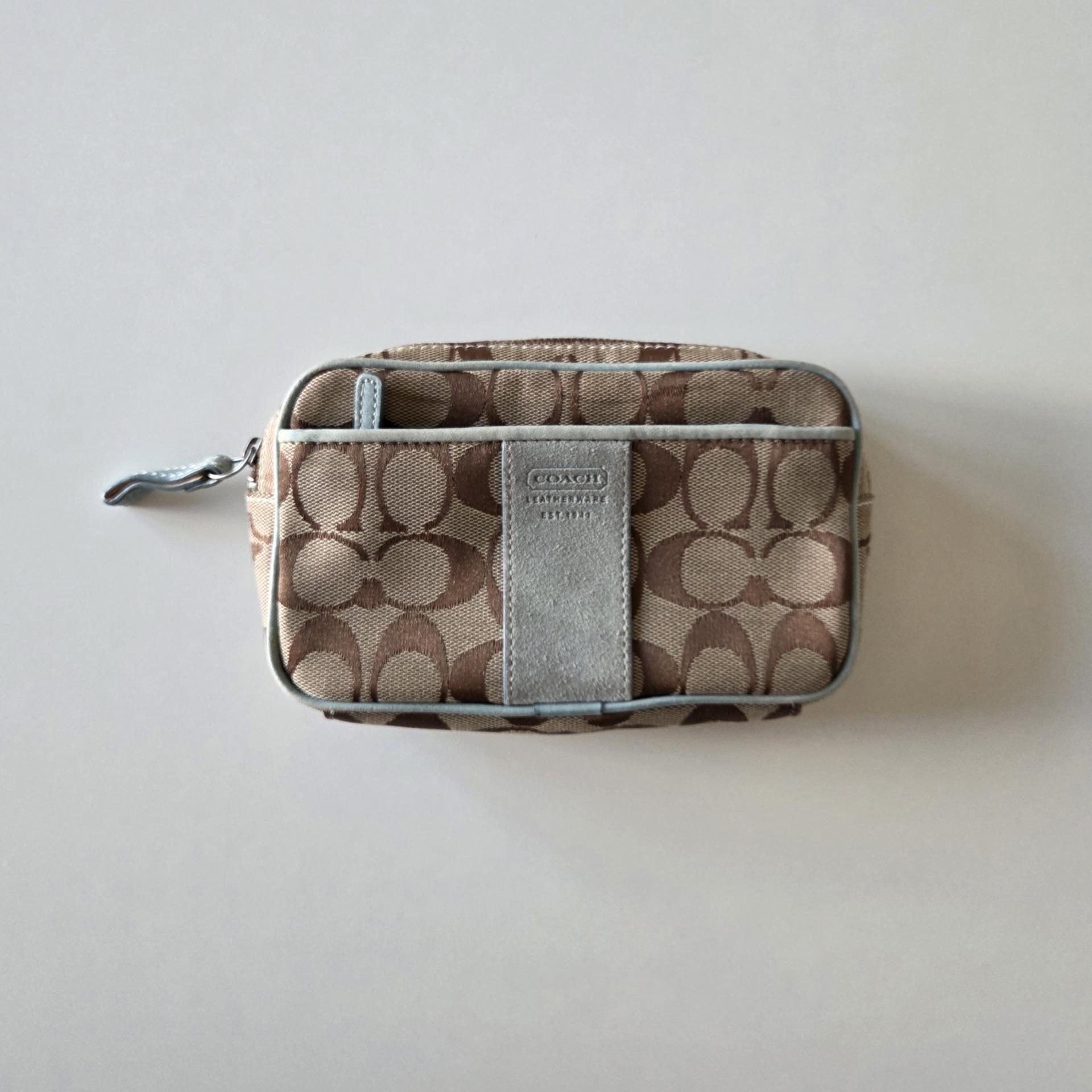 [ ACC ] COACH Jacquard Pouch