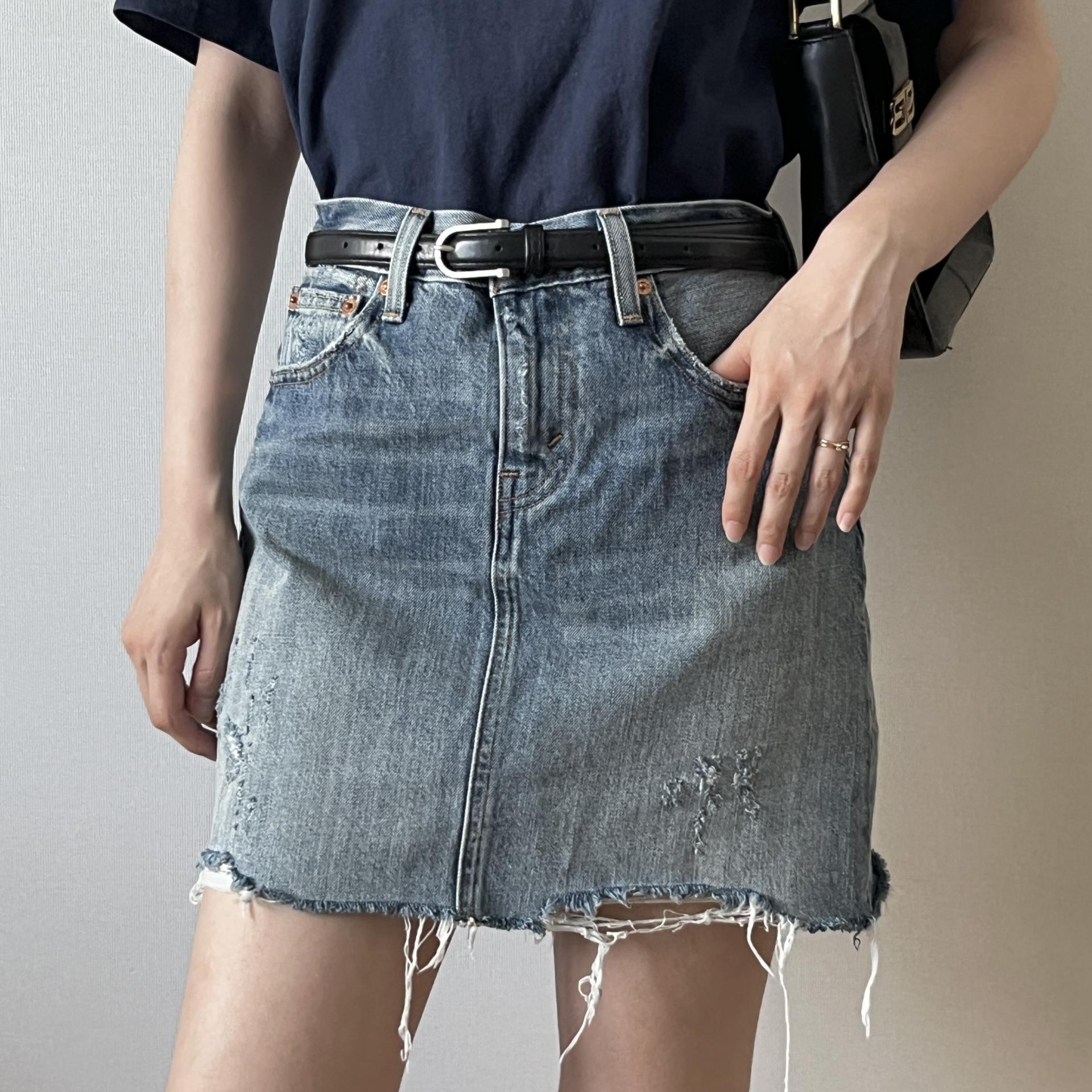 [ WOMAN ] LEVI'S Original Denim Mini Skirt
