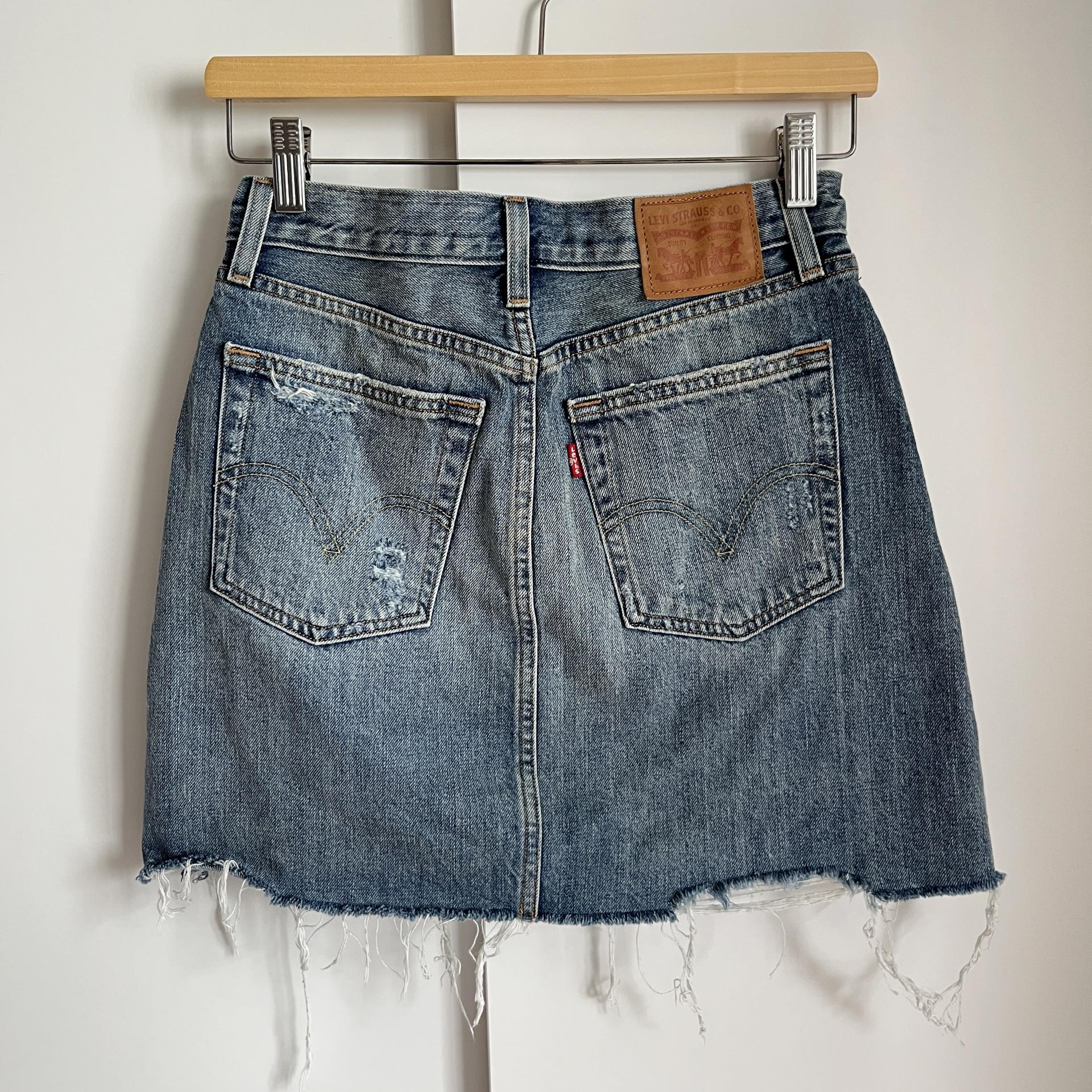 [ WOMAN ] LEVI'S Original Denim Mini Skirt