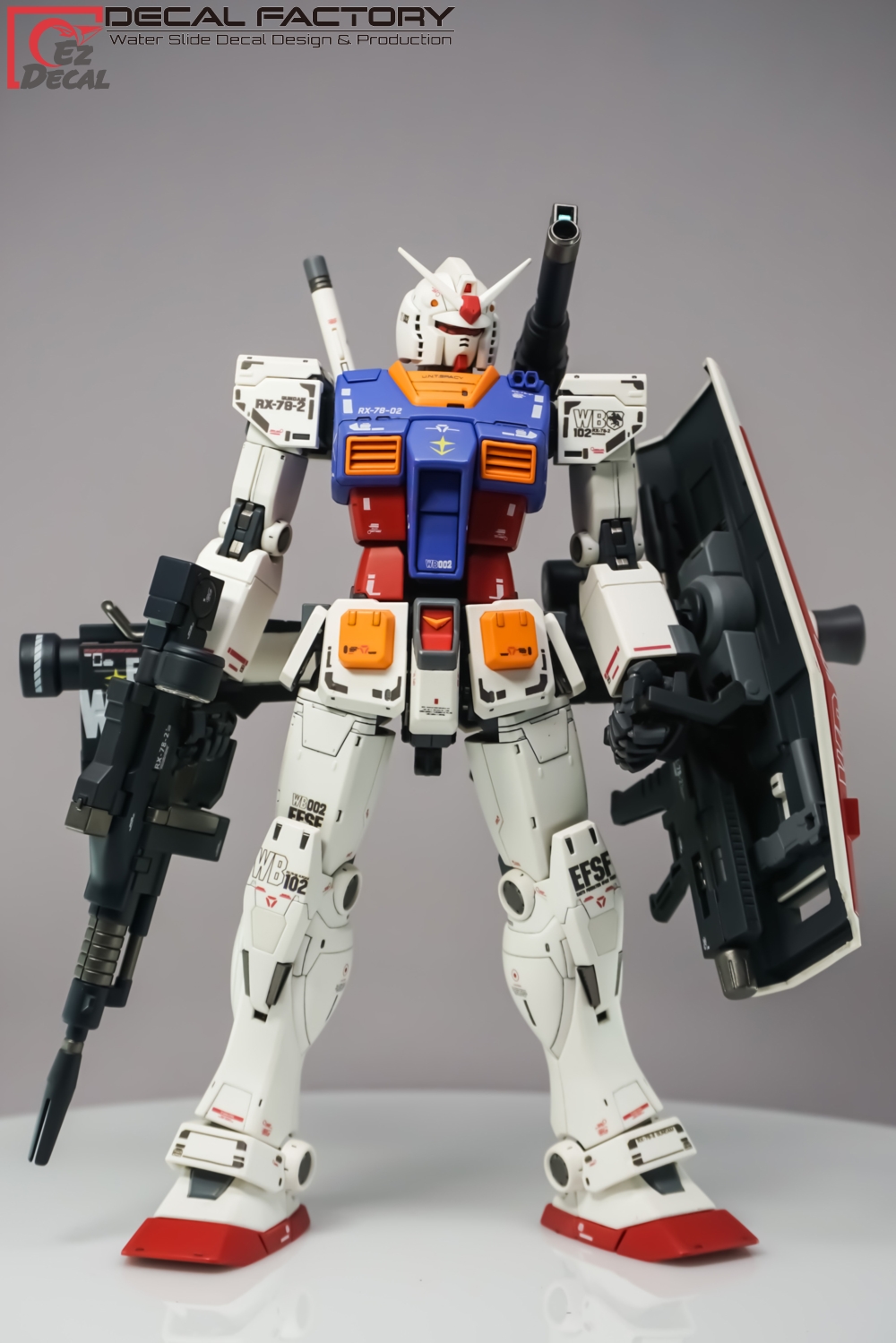 Mg] Rx-78-02 Gundam The Origin : Decal Factory Art Work