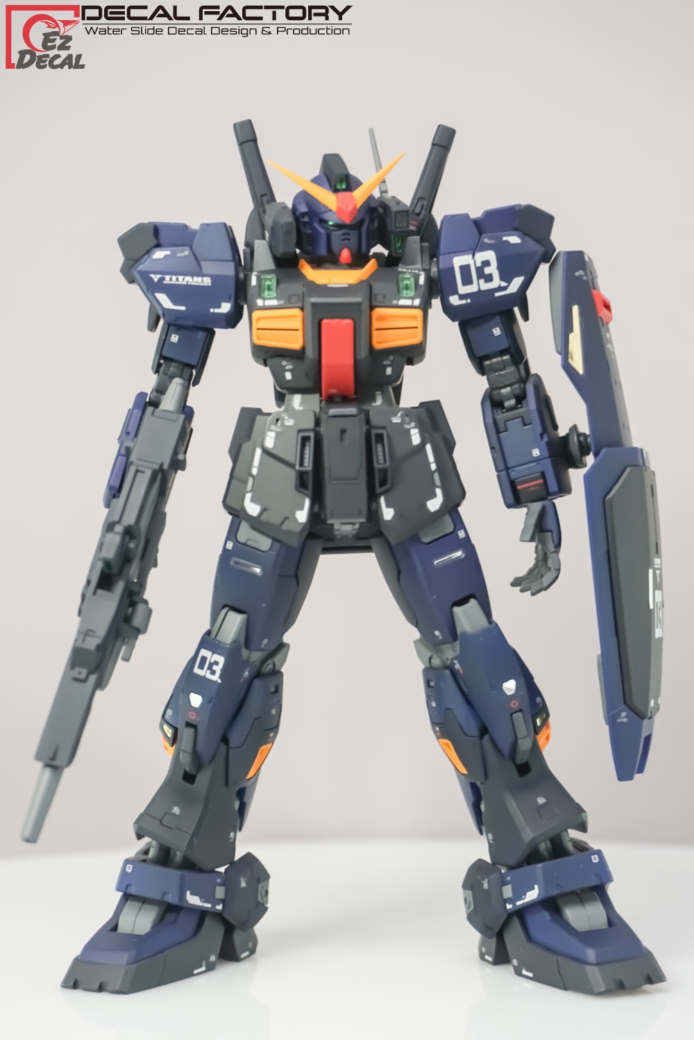 [RG] RX-178 Gundam Mk-II Titans : Decal Factory Art Work