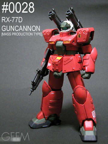 Rx 77 2 Guncannon Rx 77d Guncannon Mass Production Type Decal Factory Art Work