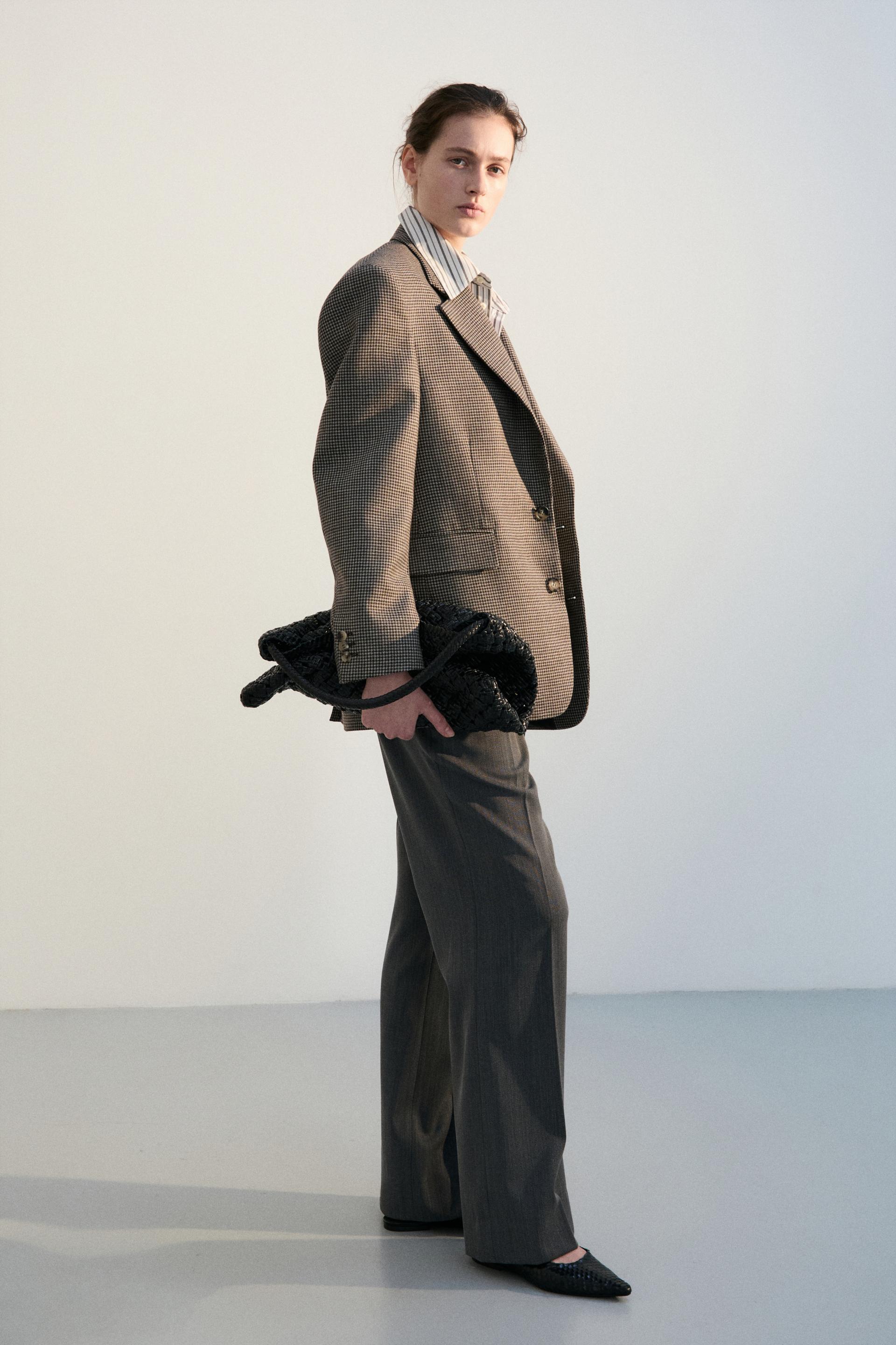 COLINE TAILORED JACKET ESPRESSO/ECRU