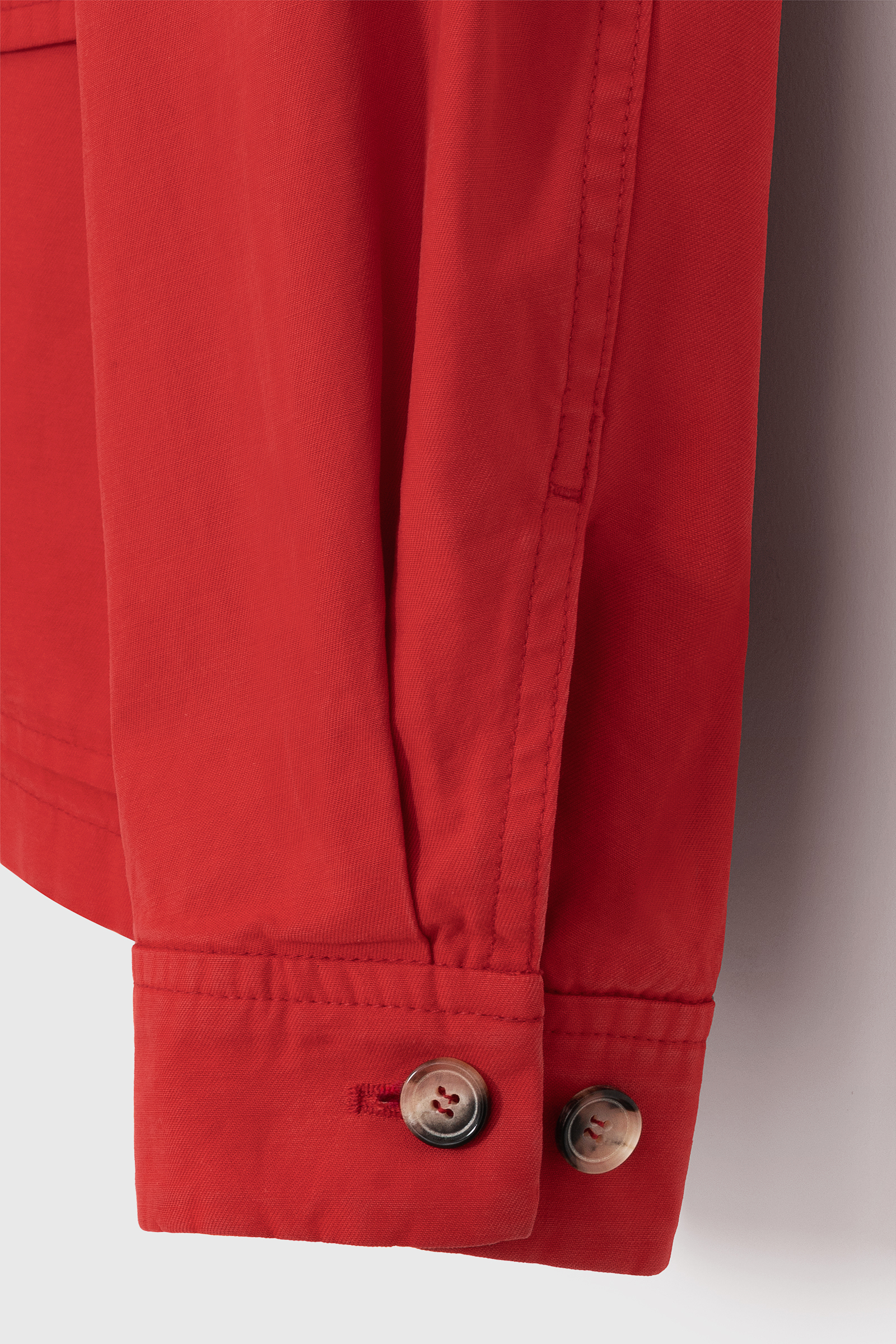 DOLEN COTTON SERGE FIELD JACKET TOSCAN RED