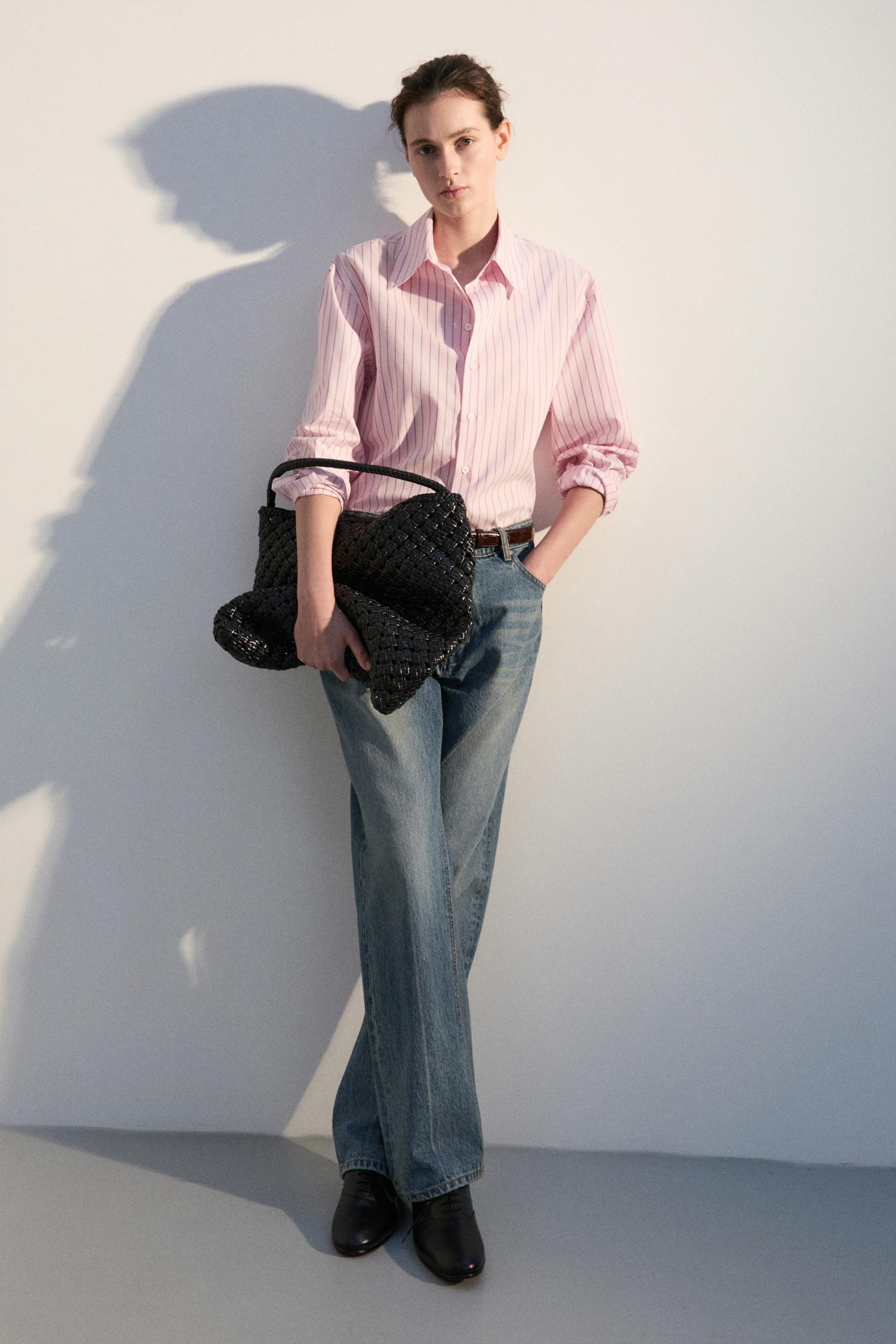 CAVELO STRIPE BOY SHIRT FRAGOLA PINK