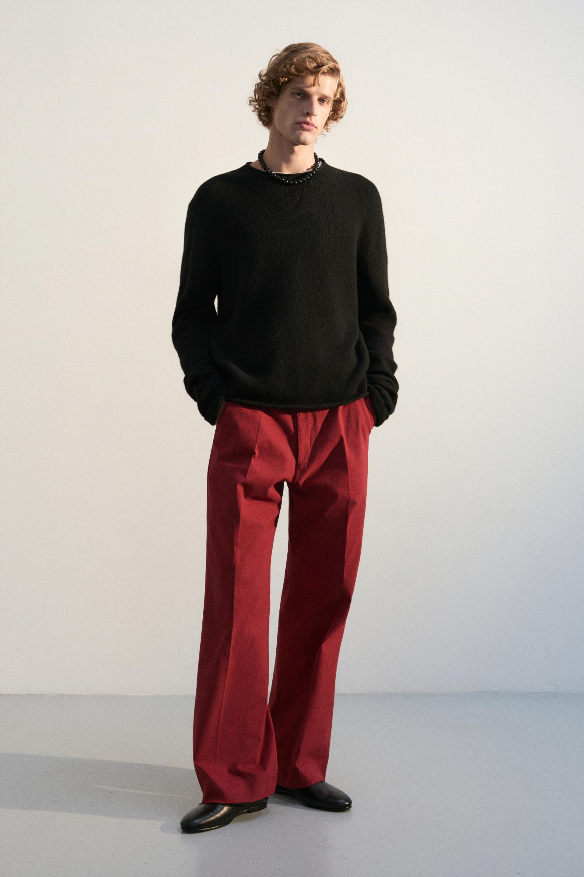 AGNES ROLLNECK KNIT SWEATER BLACK