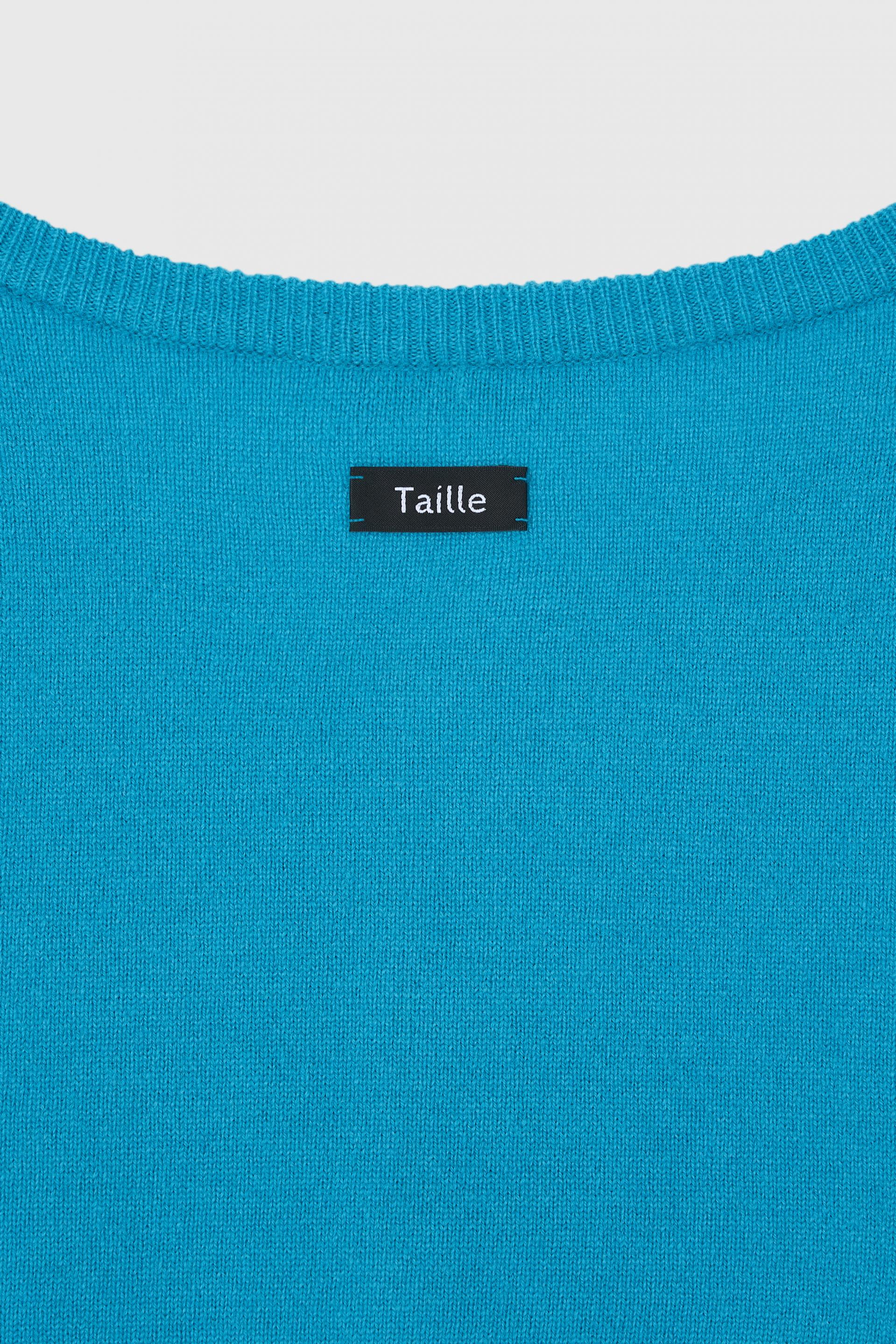 MERINO CLASSIC CARDIGAN TURQUOISE