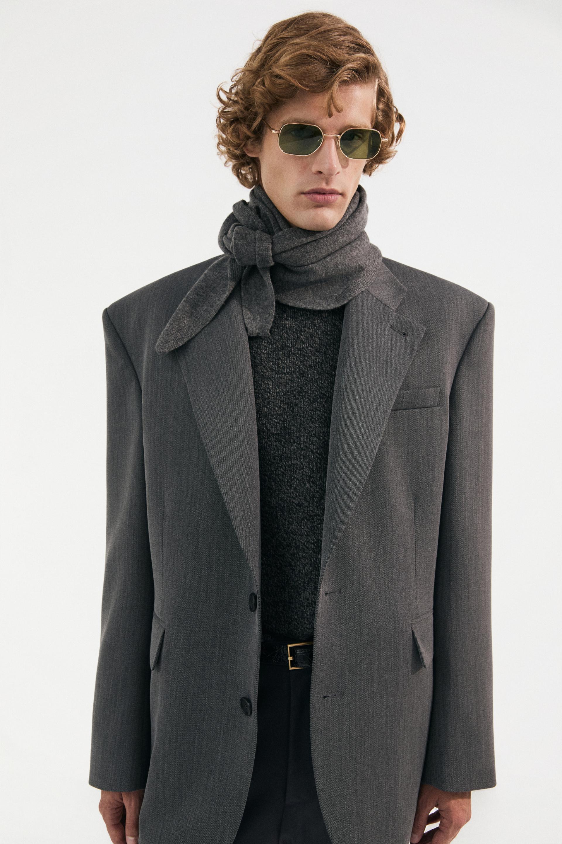 COLINE TAILORED JACKET CONCRETE