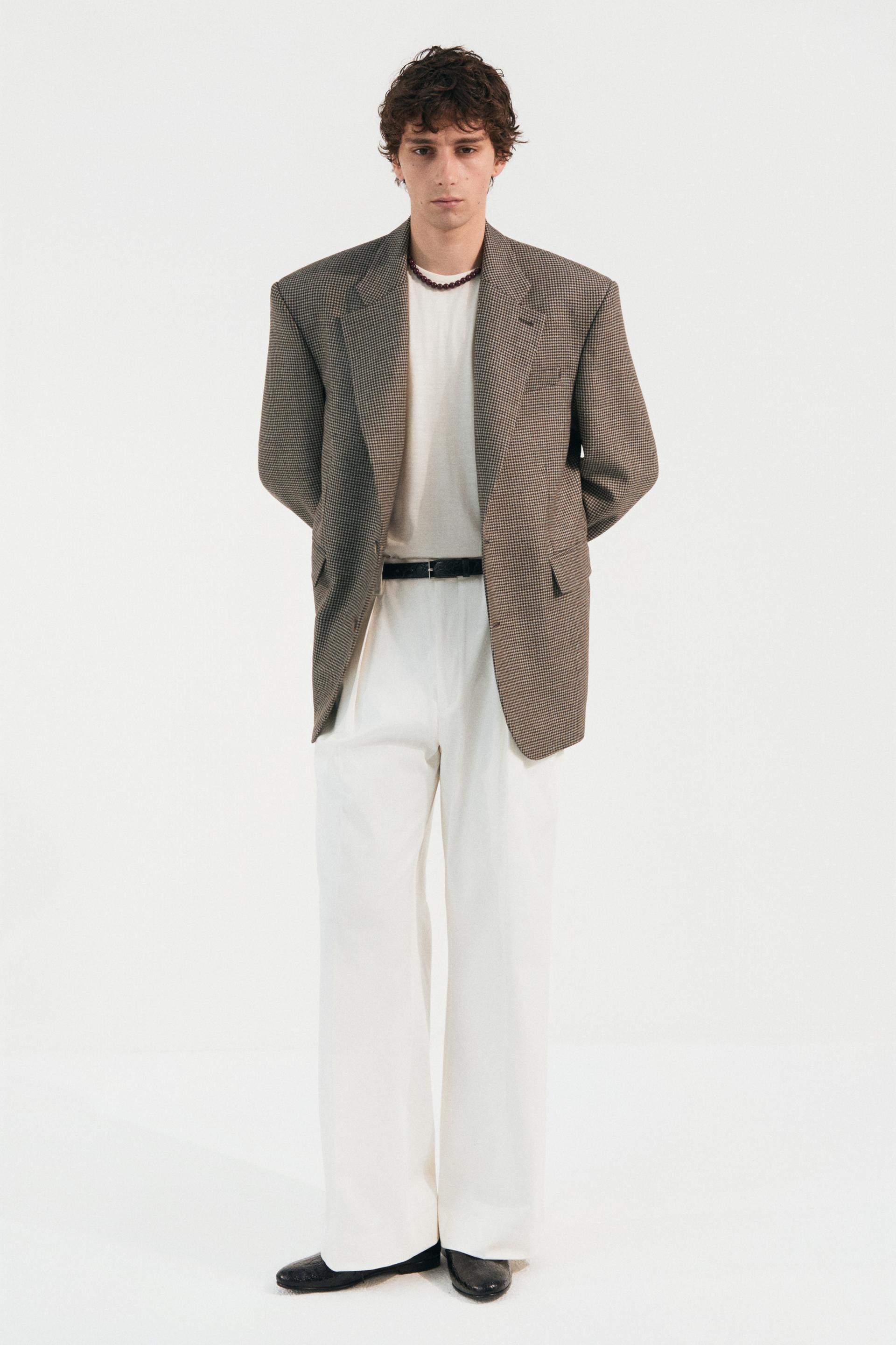 COLINE TAILORED JACKET ESPRESSO/ECRU