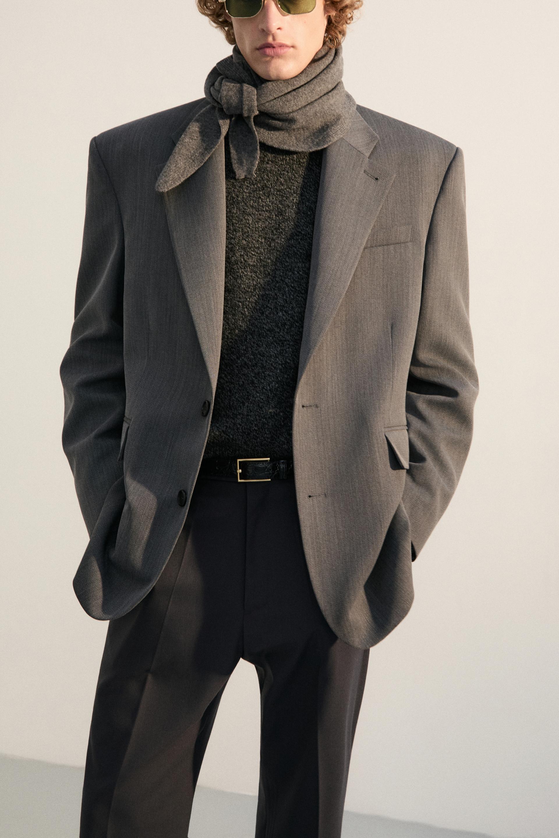 COLINE TAILORED JACKET CONCRETE