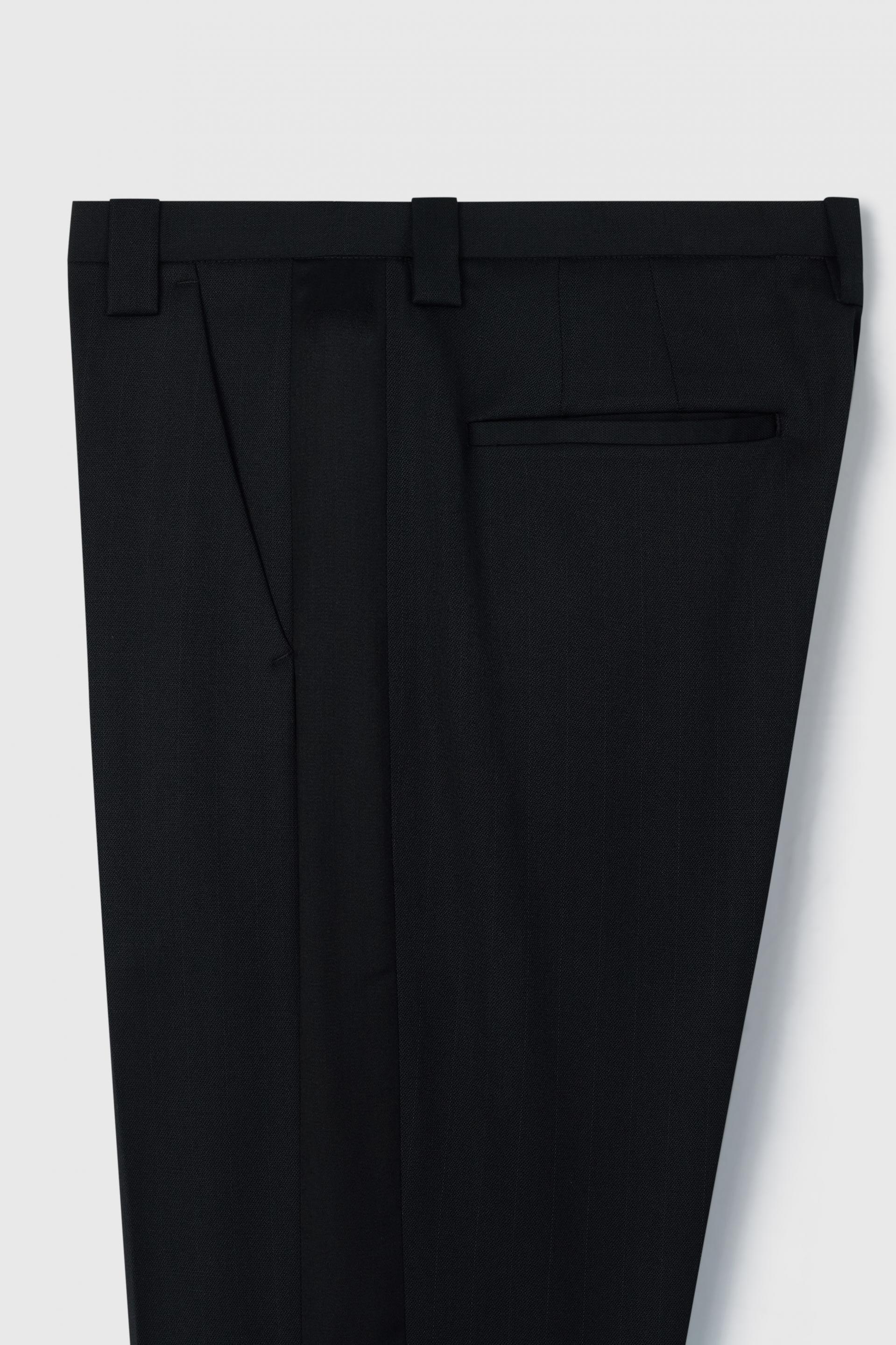 RUSCH 90S SIDE PANNEL TROUSERS BLACK