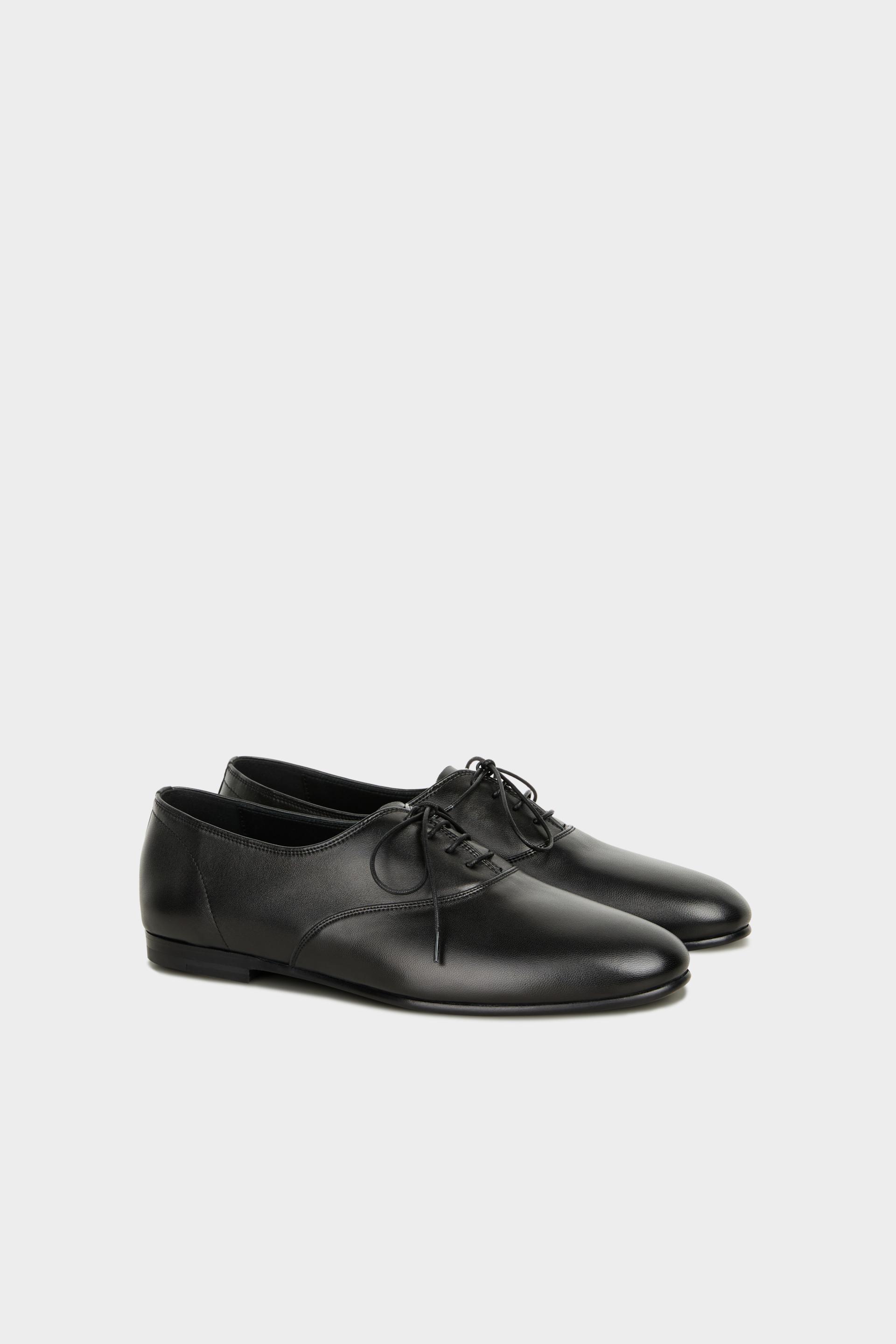 CREPE JAZZ OXFORDS BLACK LAMB