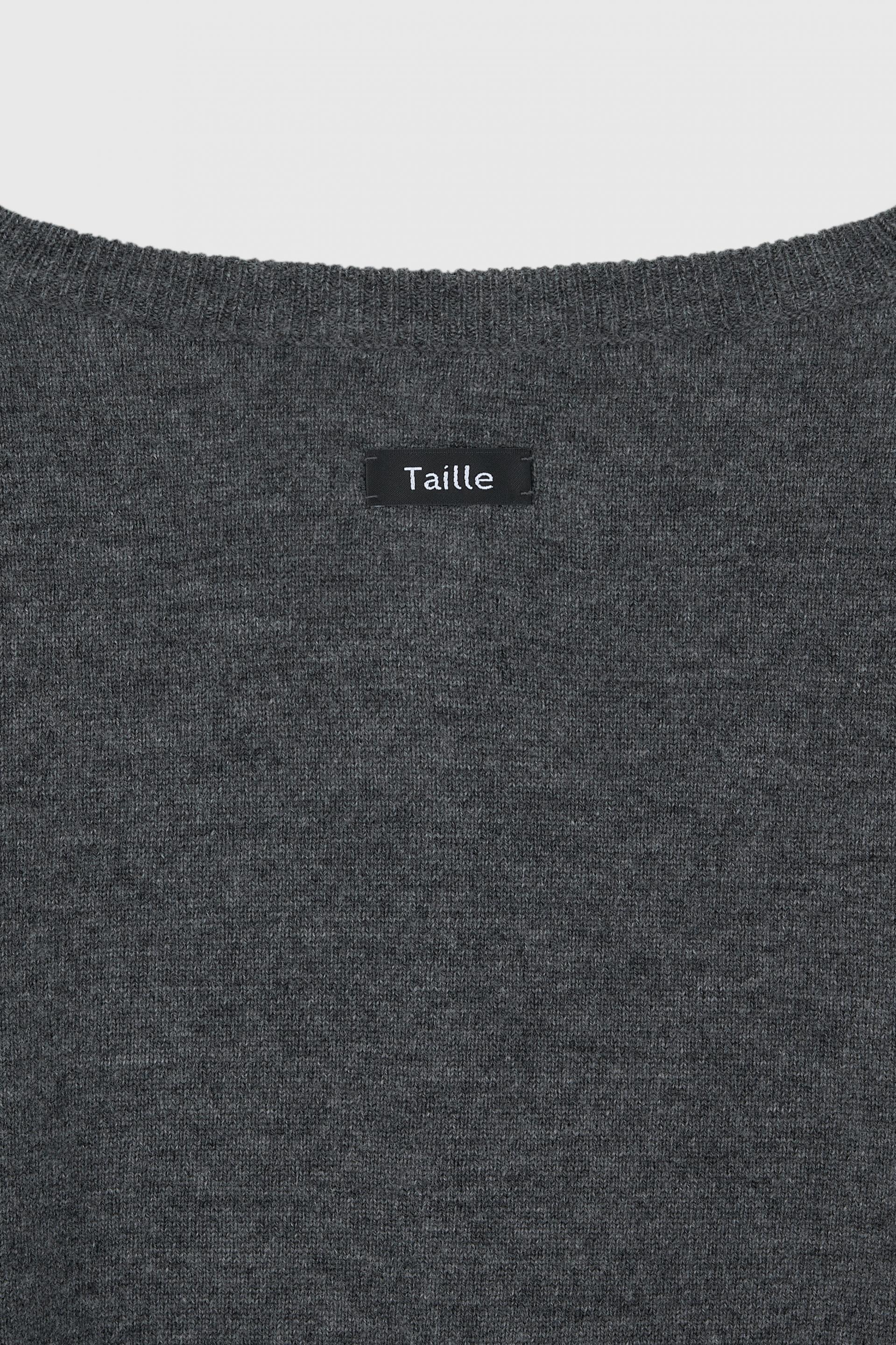 MERINO CLASSIC CARDIGAN GREY