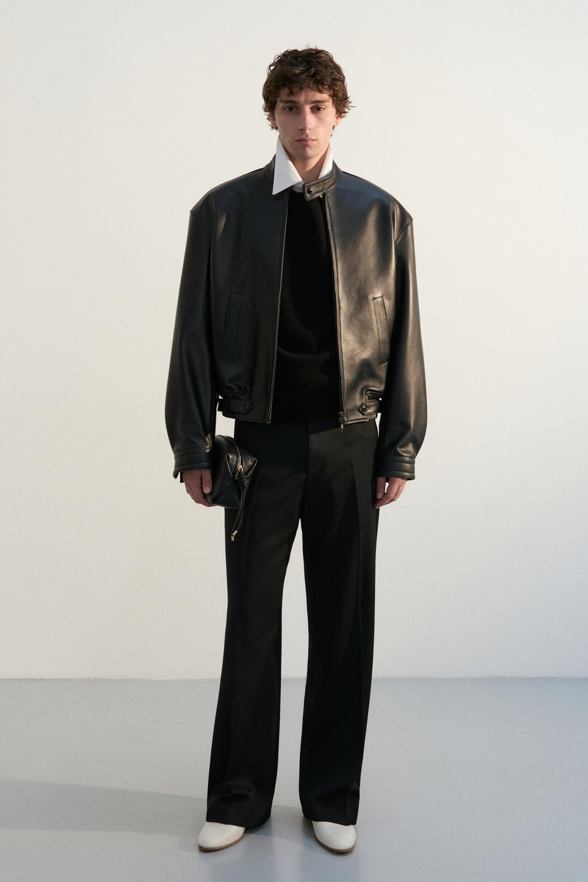 RUSCH 90S SIDE PANNEL TROUSERS BLACK