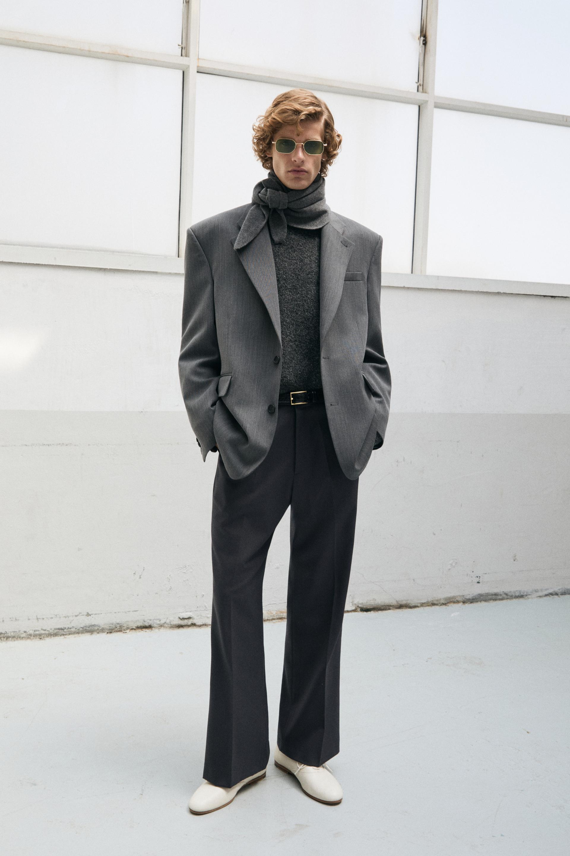 COLINE TAILORED JACKET CONCRETE