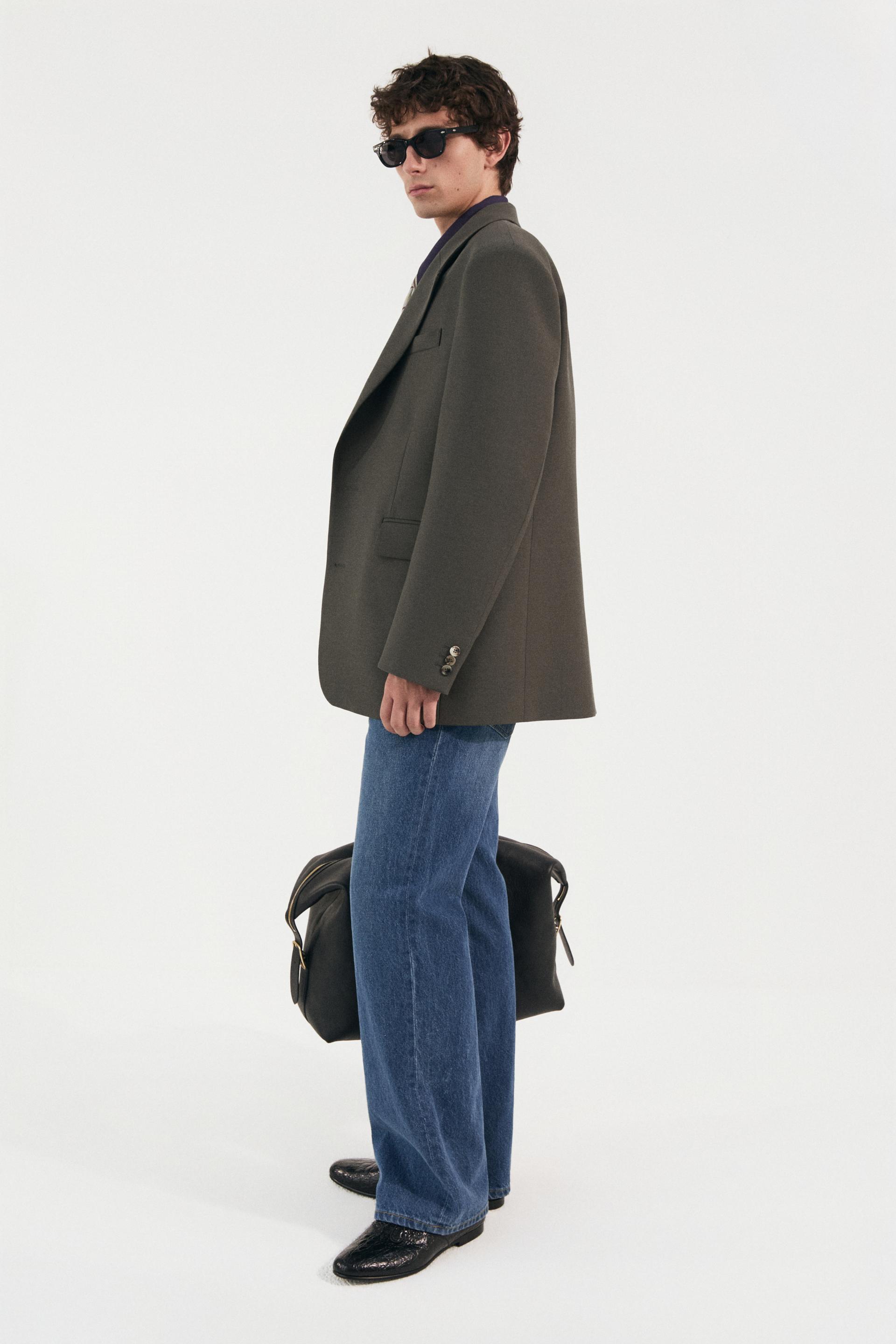RIVAGE WASH BOOTCUT DENIM PANTS BAY BLUE