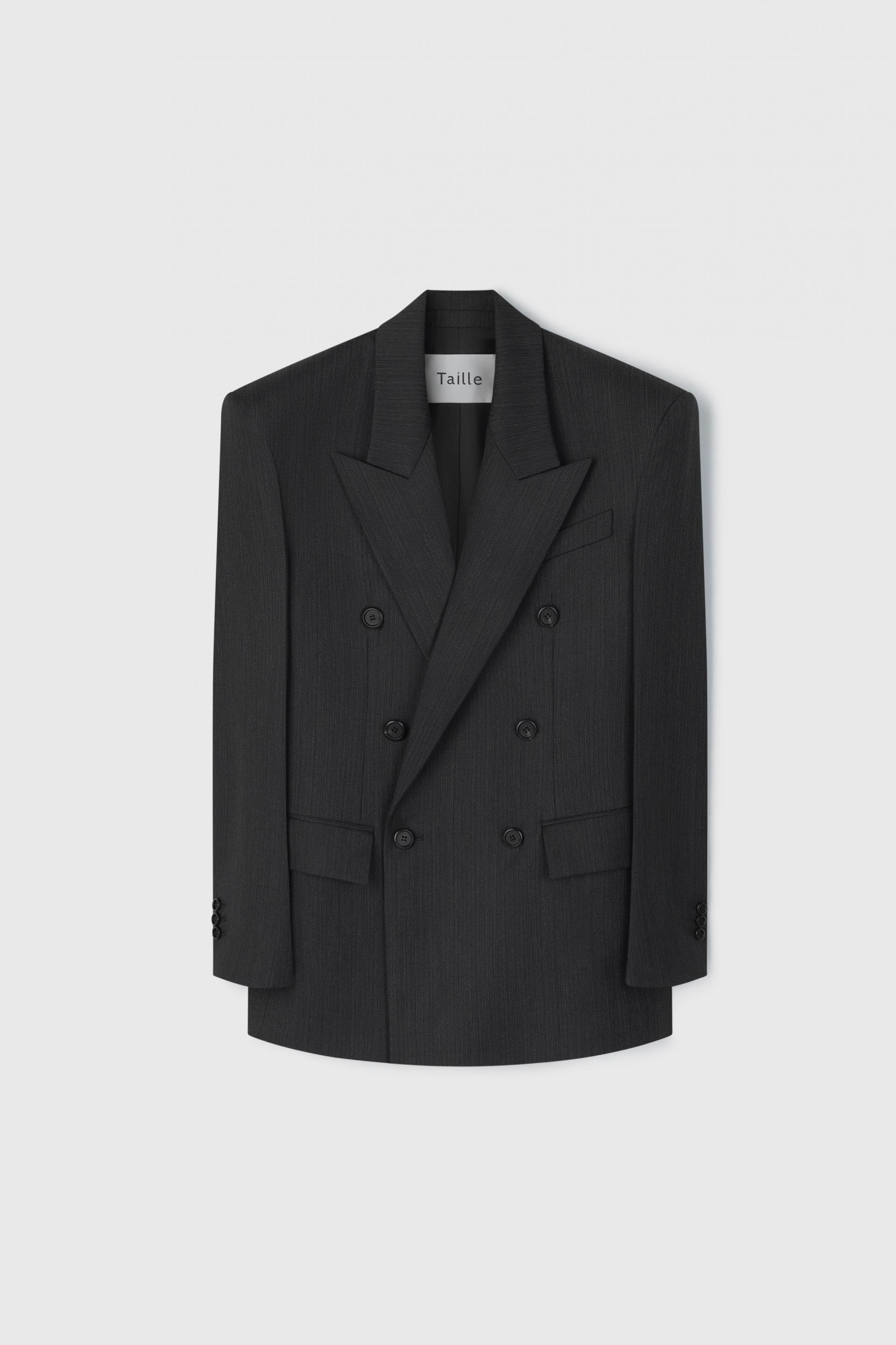 GALA TAILORED JACKET CAMPTON GREY STRIPE