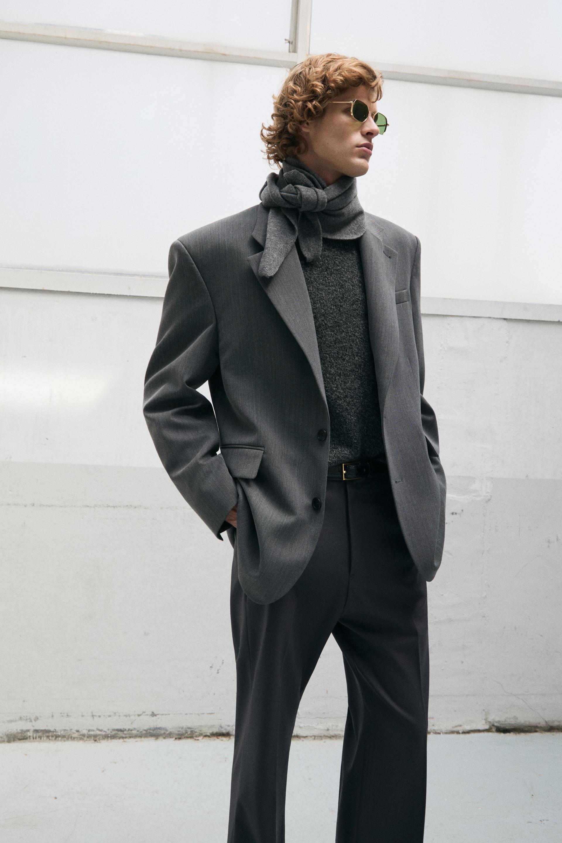 COLINE TAILORED JACKET CONCRETE