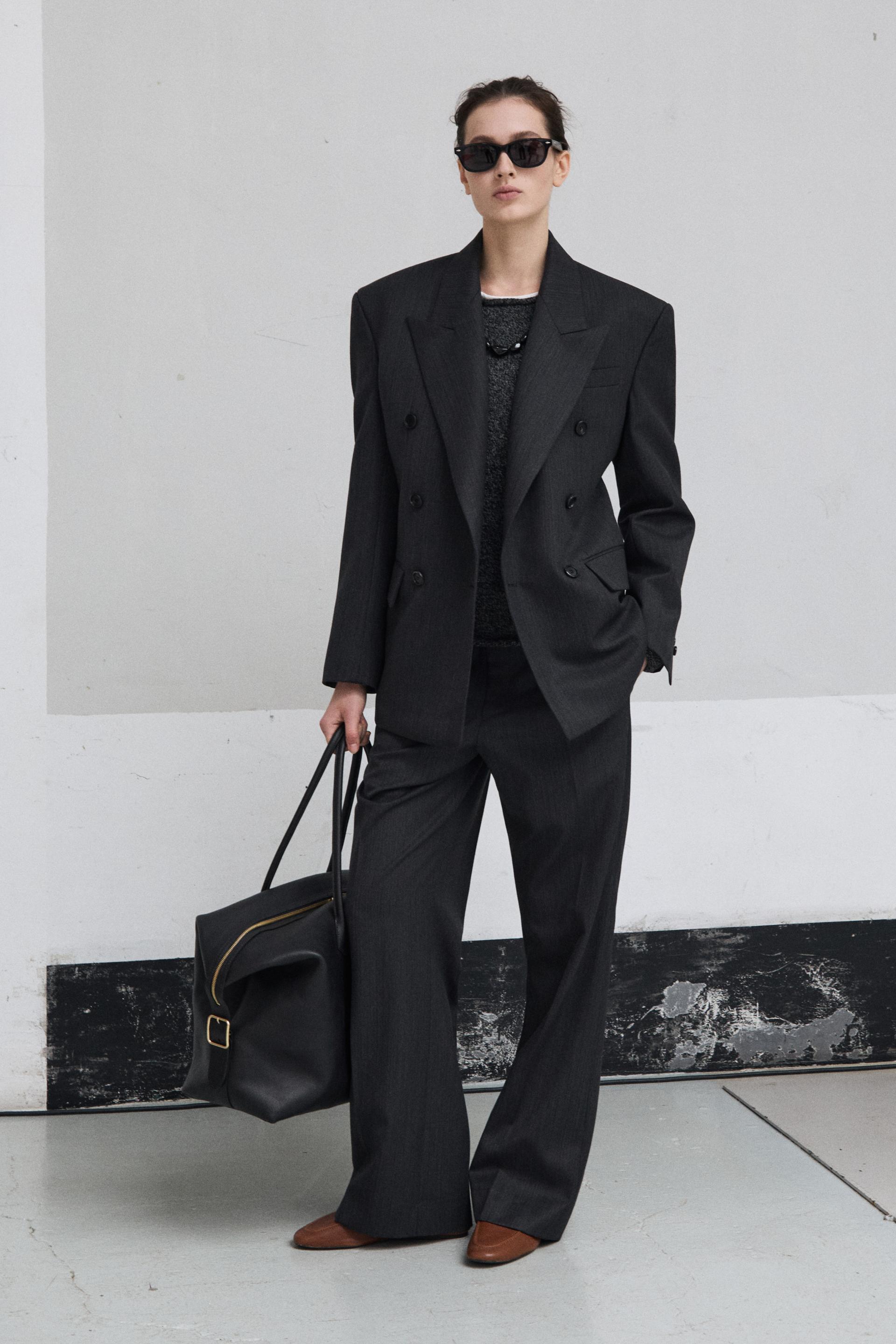 GALA TAILORED JACKET CAMPTON GREY STRIPE
