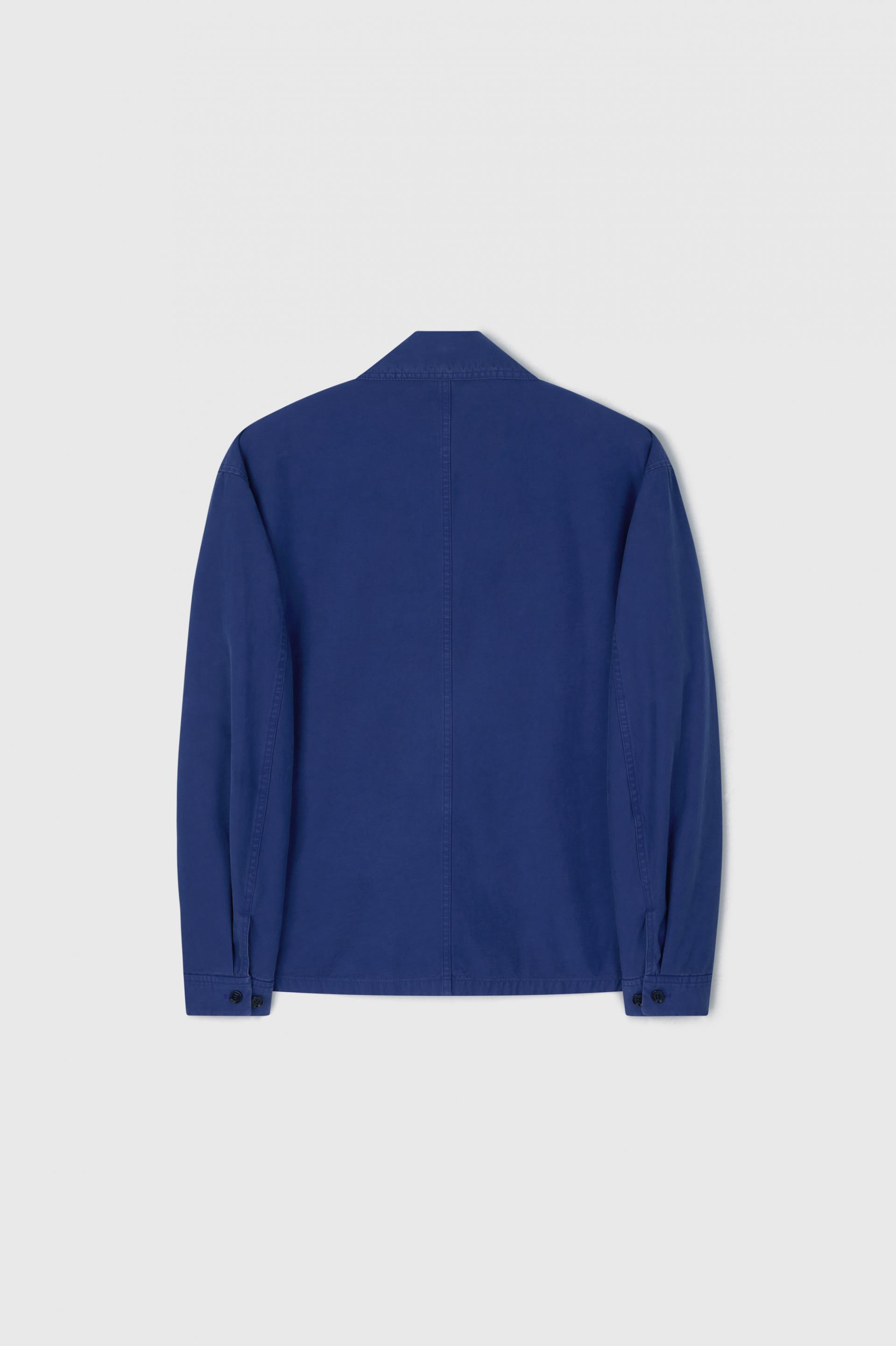 DOLEN COTTON SERGE FIELD JACKET BLEU
