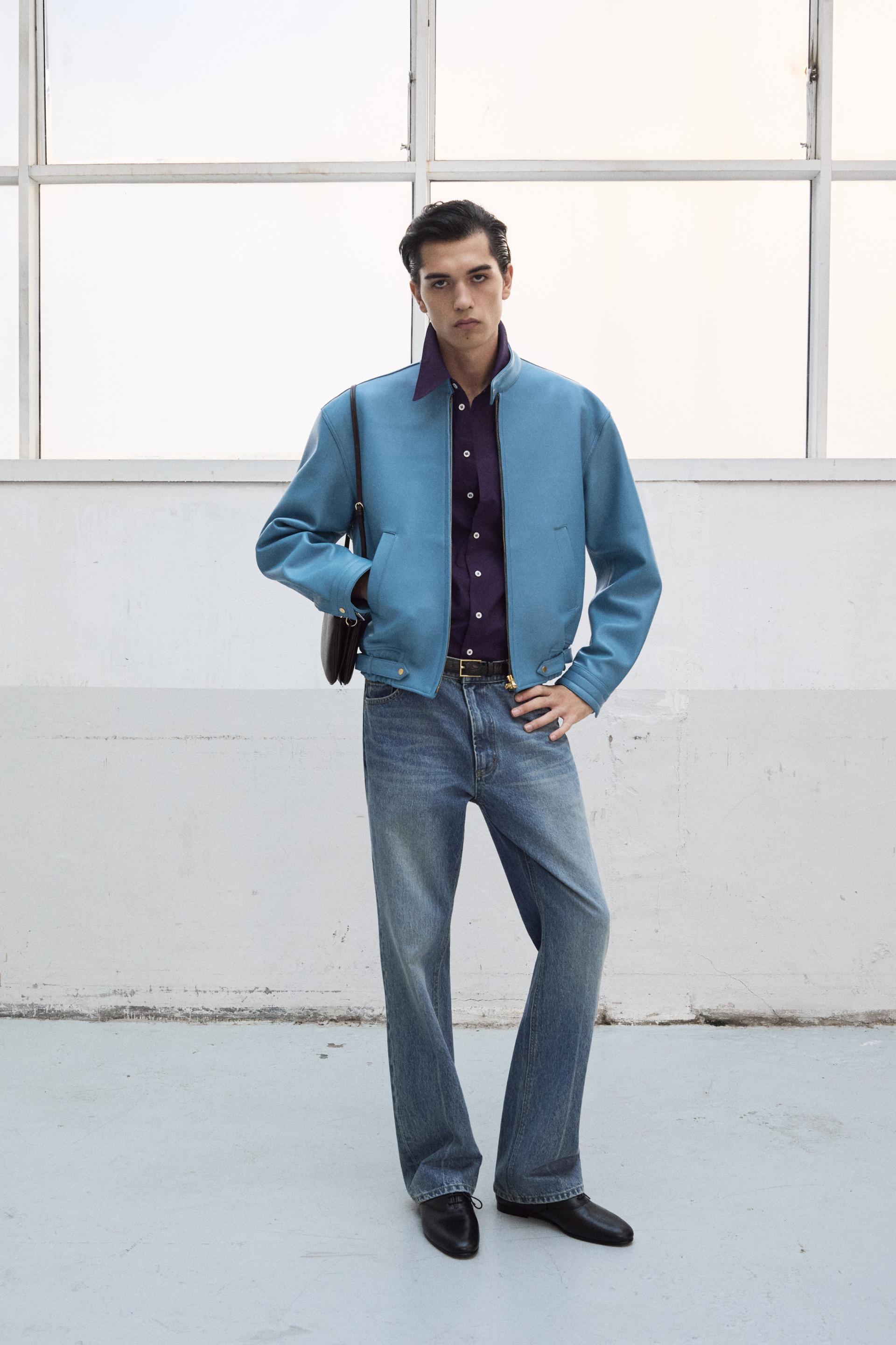 SOLID COTTON POLPLIN BOY SHIRT MULBERRY