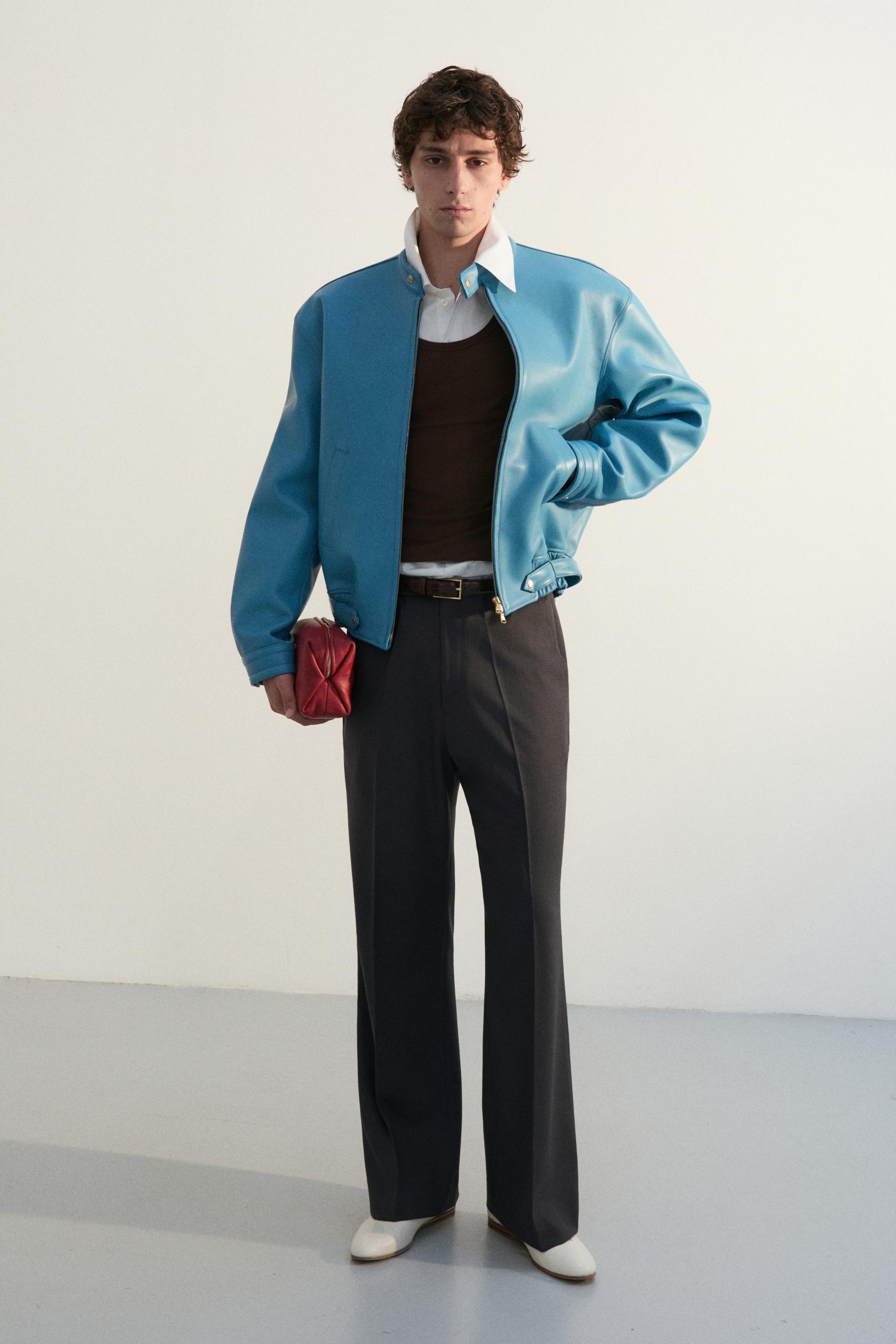 FONTA WOOL DRESS TROUSERS GALENA GREY