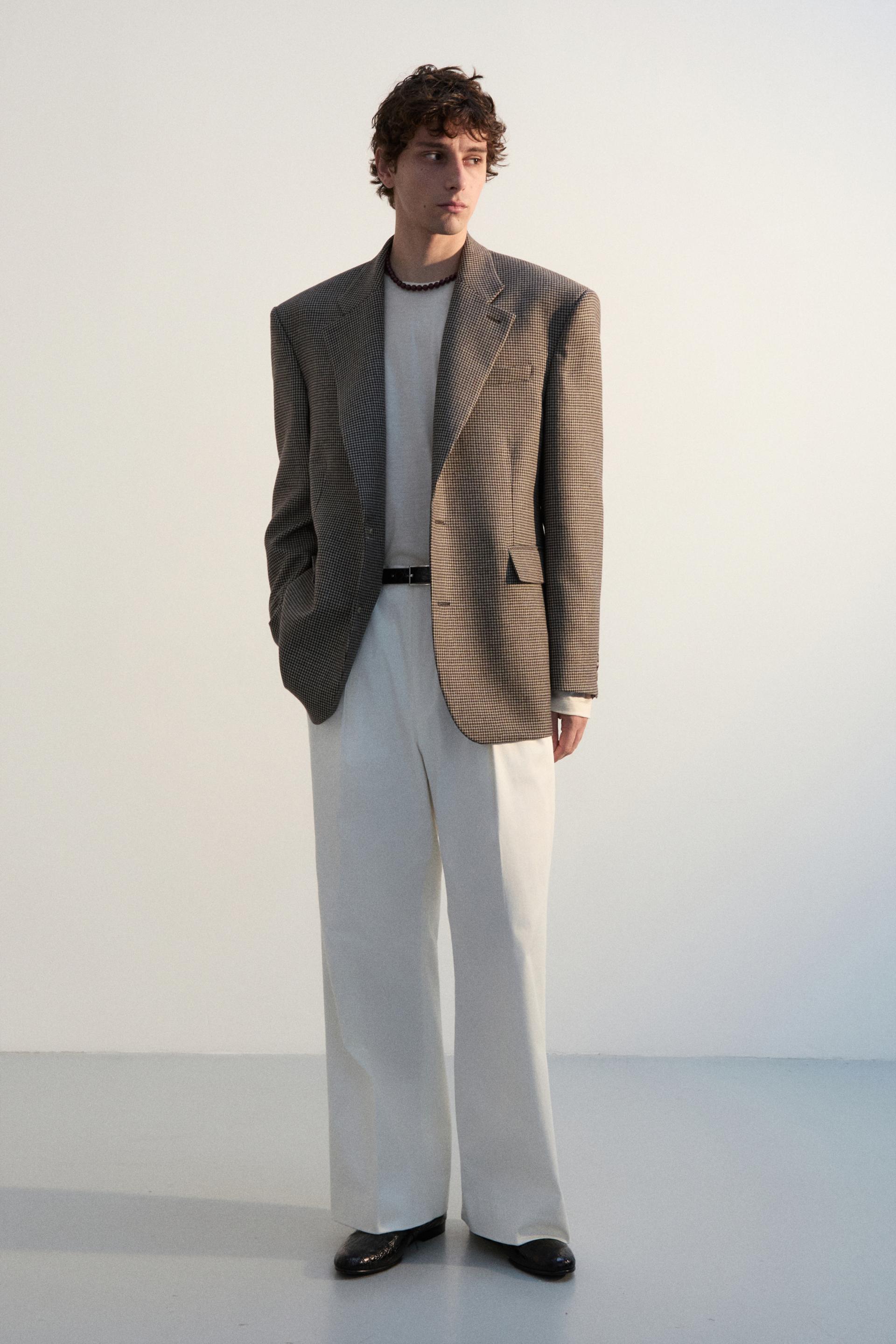 KILT TAILORED COTTON TROUSERS SAIL WHITE