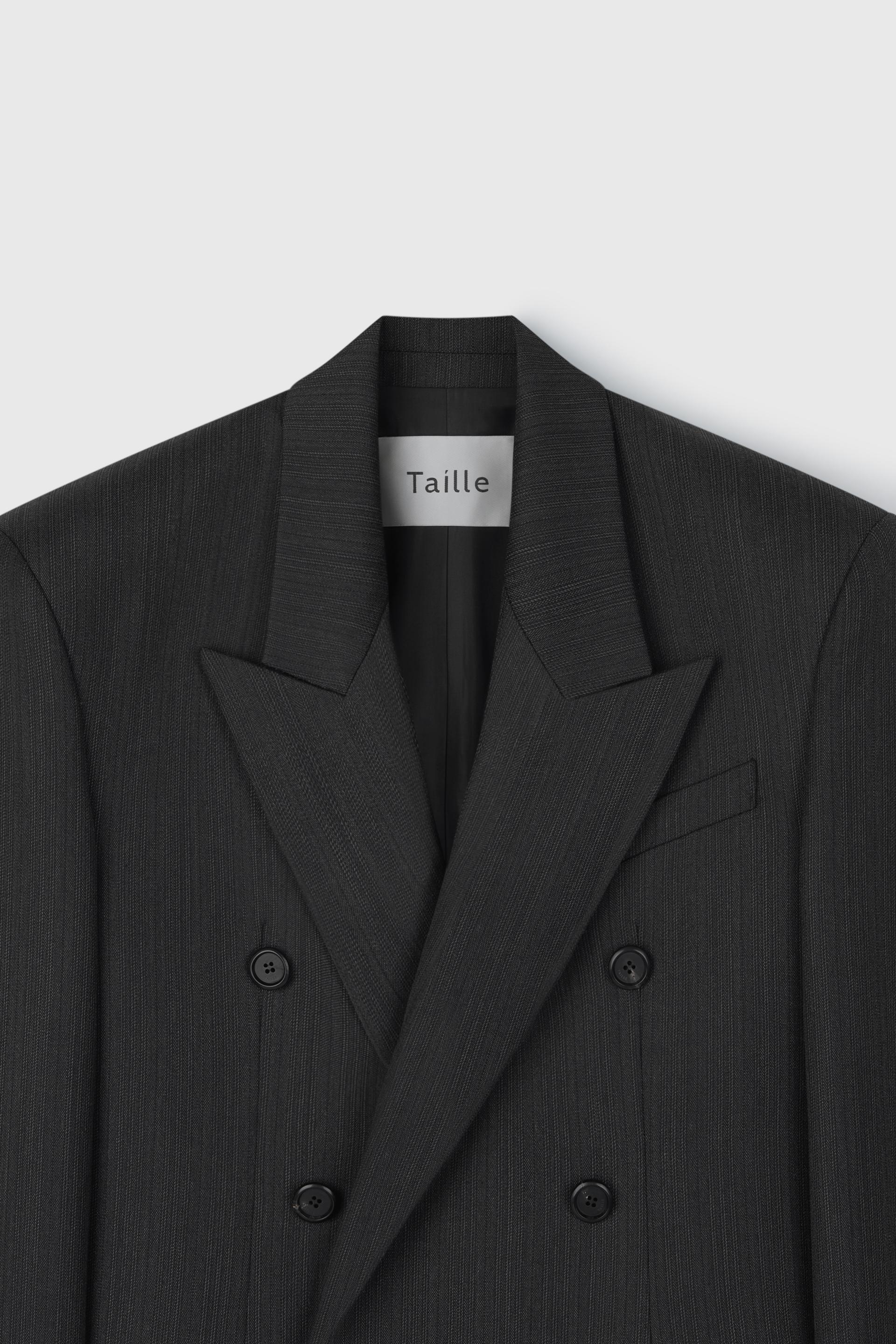 GALA TAILORED JACKET CAMPTON GREY STRIPE