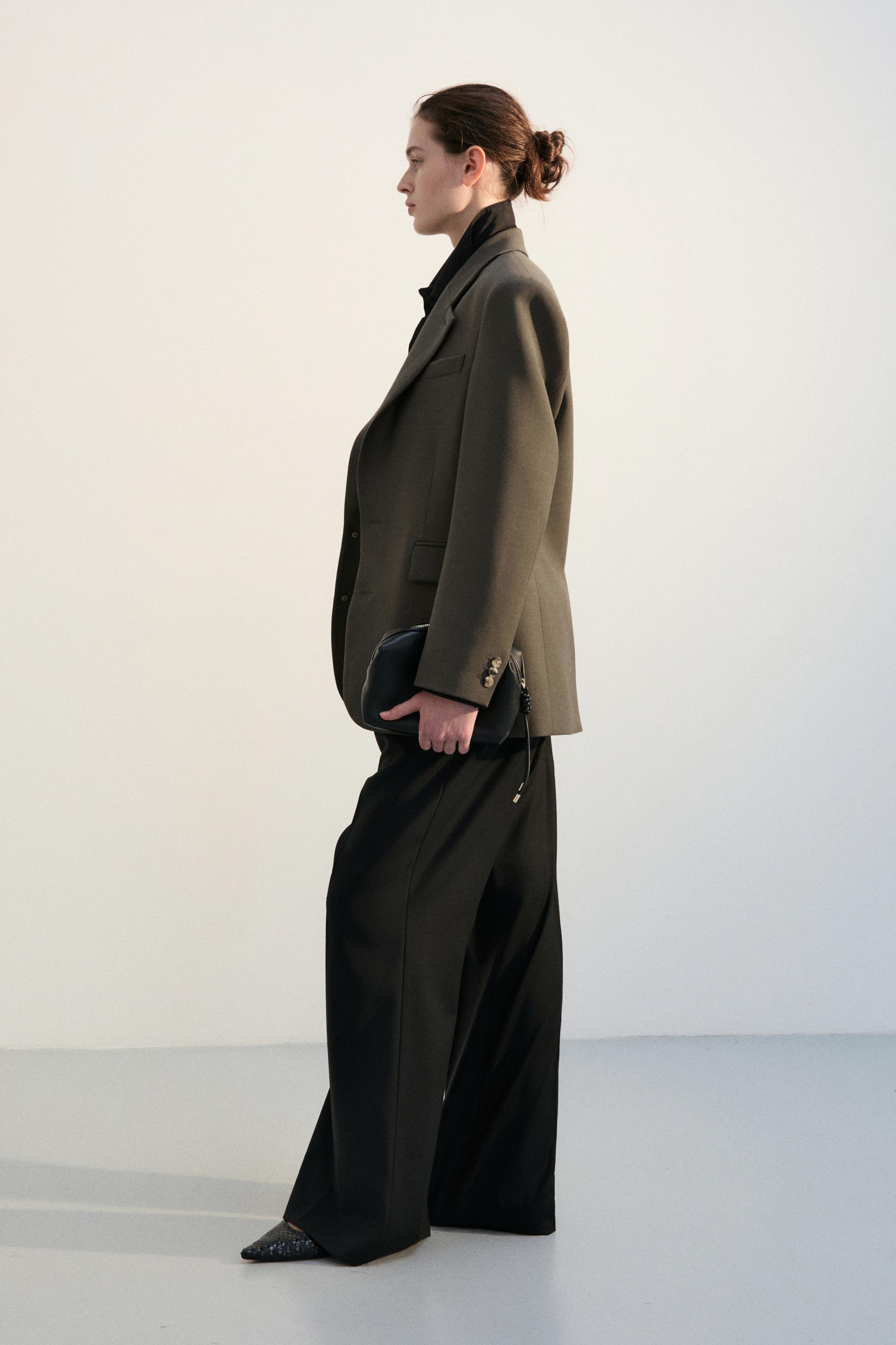 COLINE TAILORED JACKET DARK CEDAR
