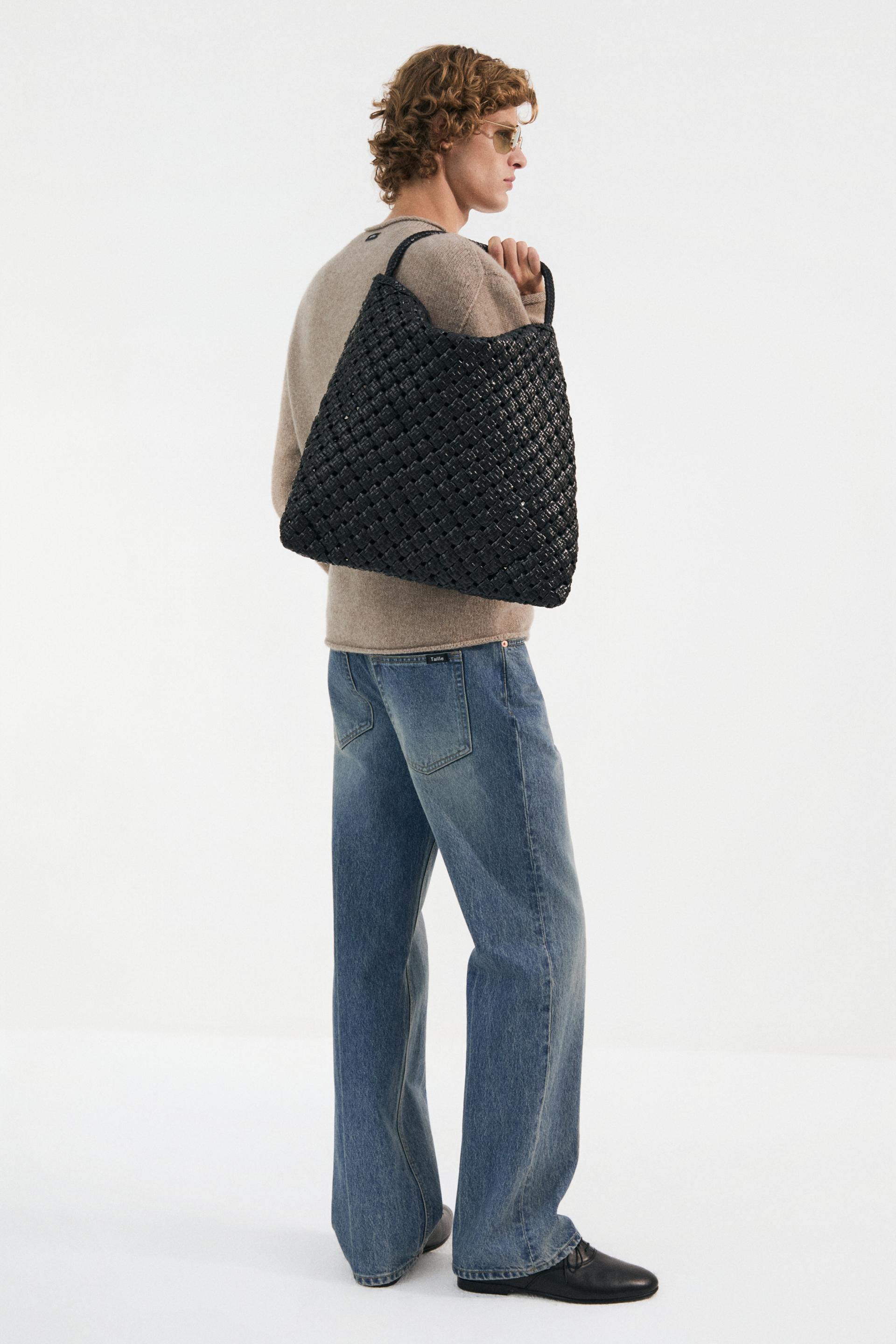 TARIV WASH CONTOUR-FIT DENIM PANTS RARE BLUE