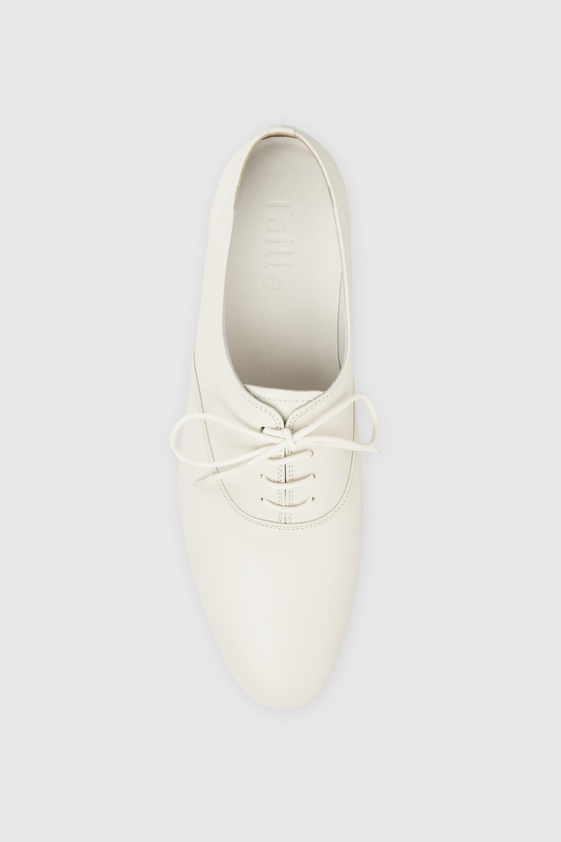 CREPE JAZZ OXFORDS ECRU LAMB
