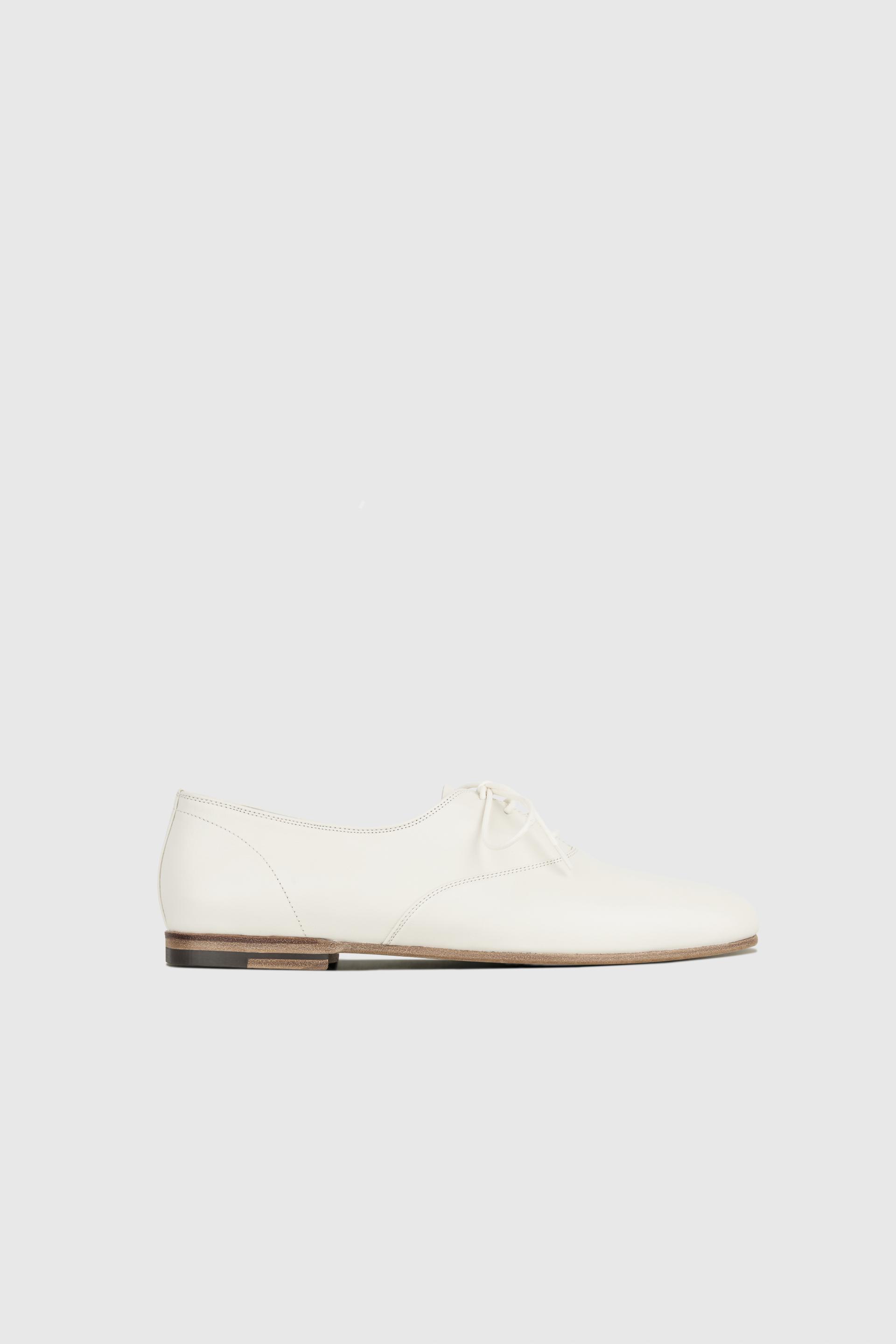 CREPE JAZZ OXFORDS ECRU LAMB