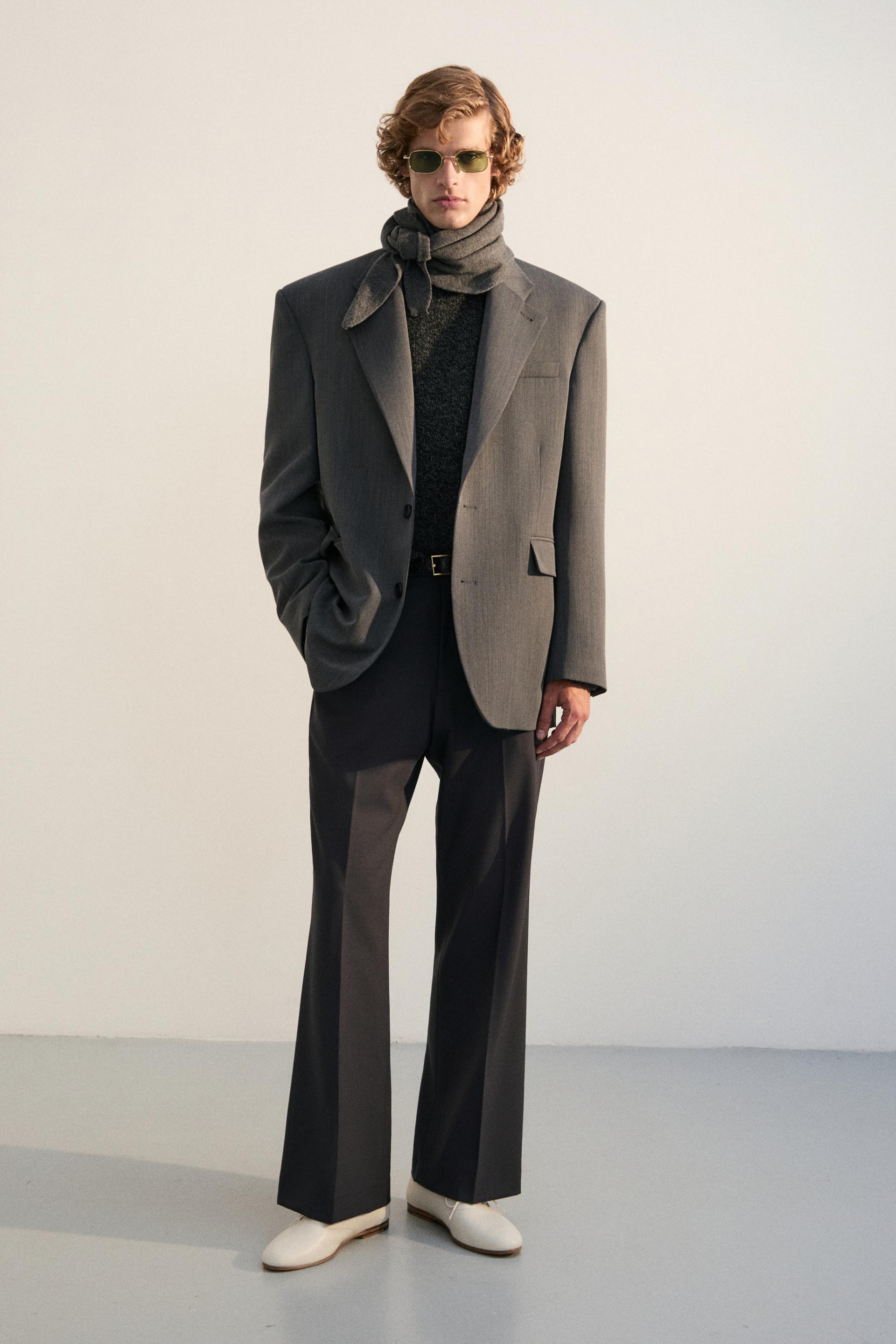COLINE TAILORED JACKET CONCRETE