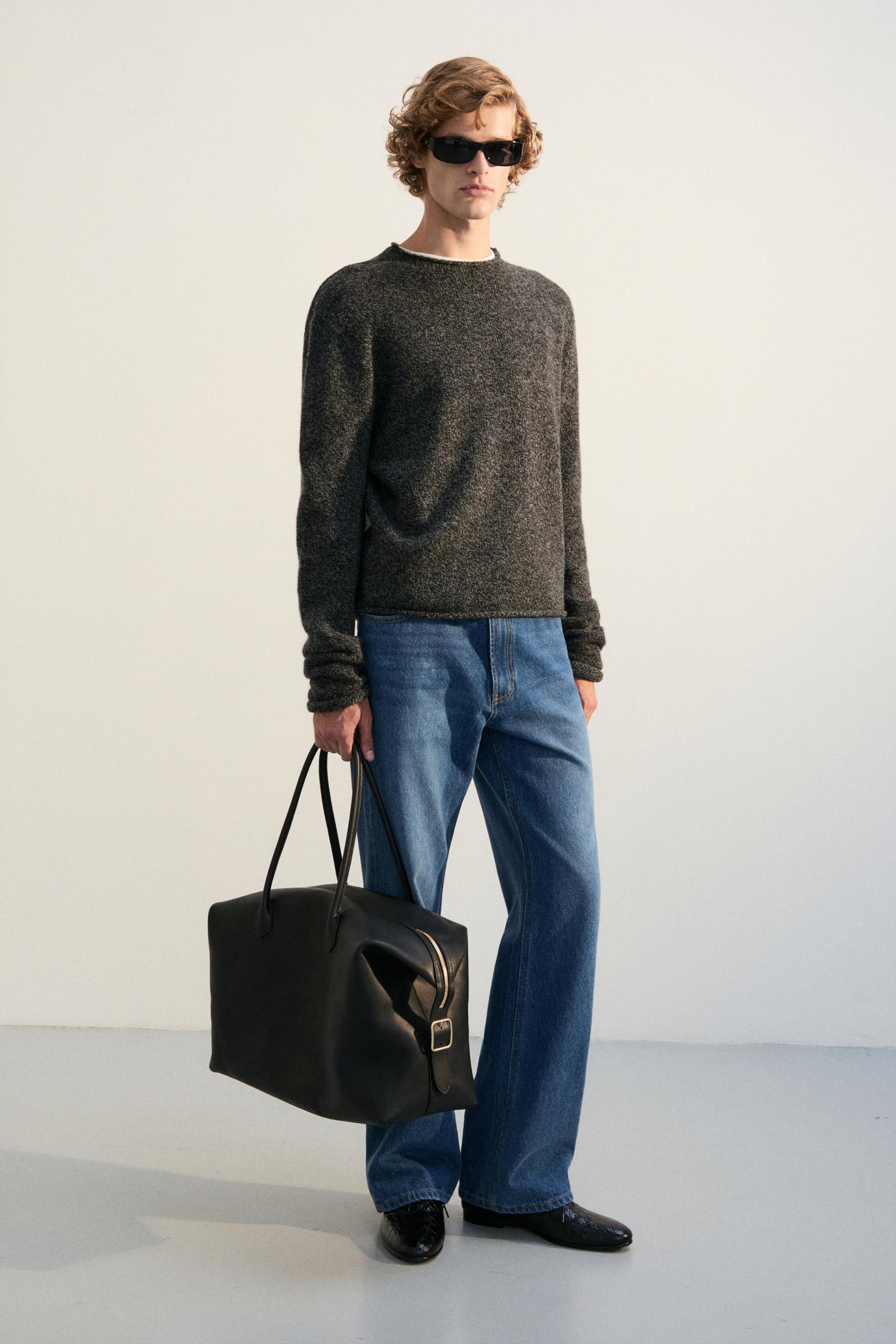RIVAGE WASH BOOTCUT DENIM PANTS BAY BLUE