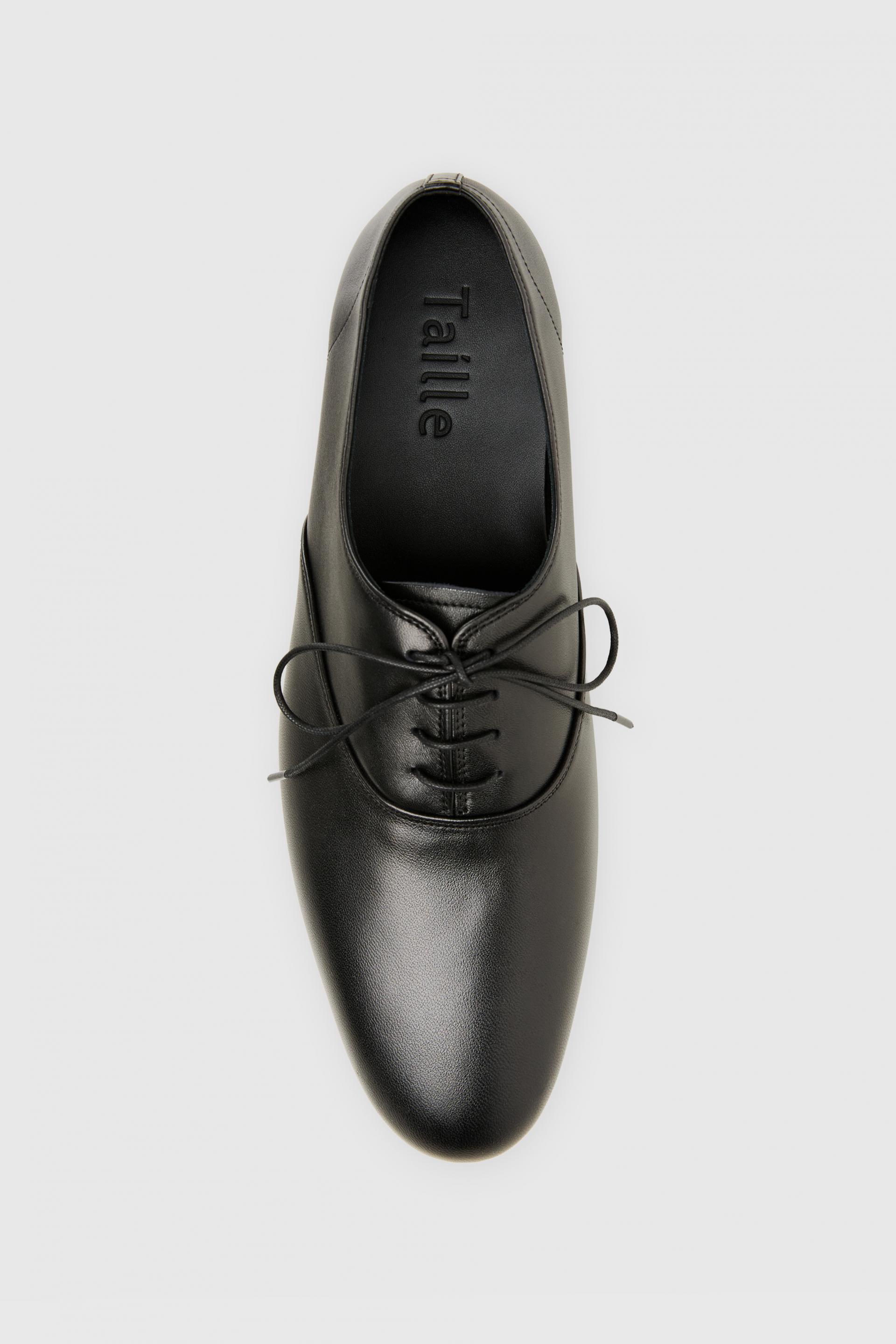 CREPE JAZZ OXFORDS BLACK LAMB