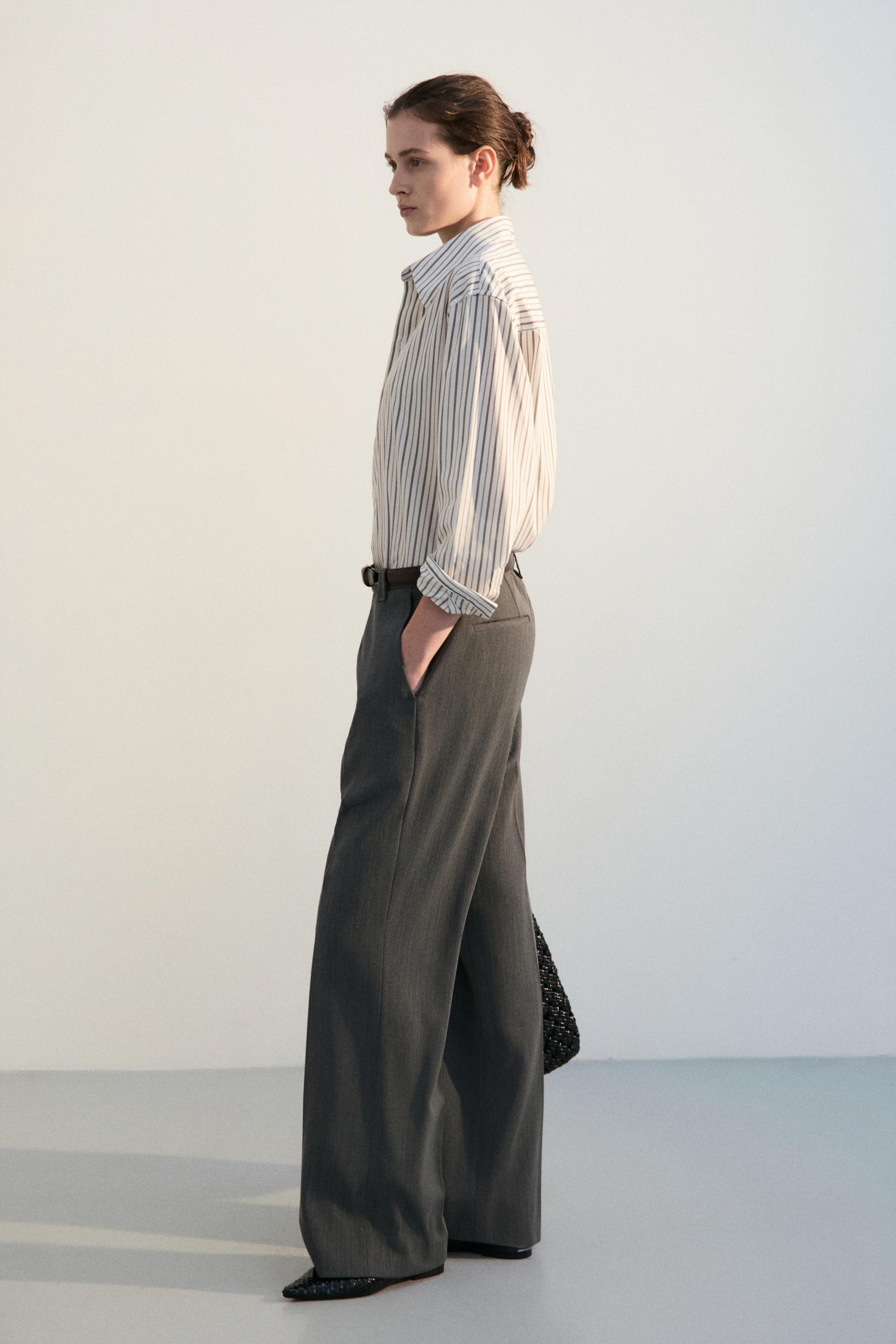 PASCAL STRIPE BOY SHIRT WHITE AND PEPPER