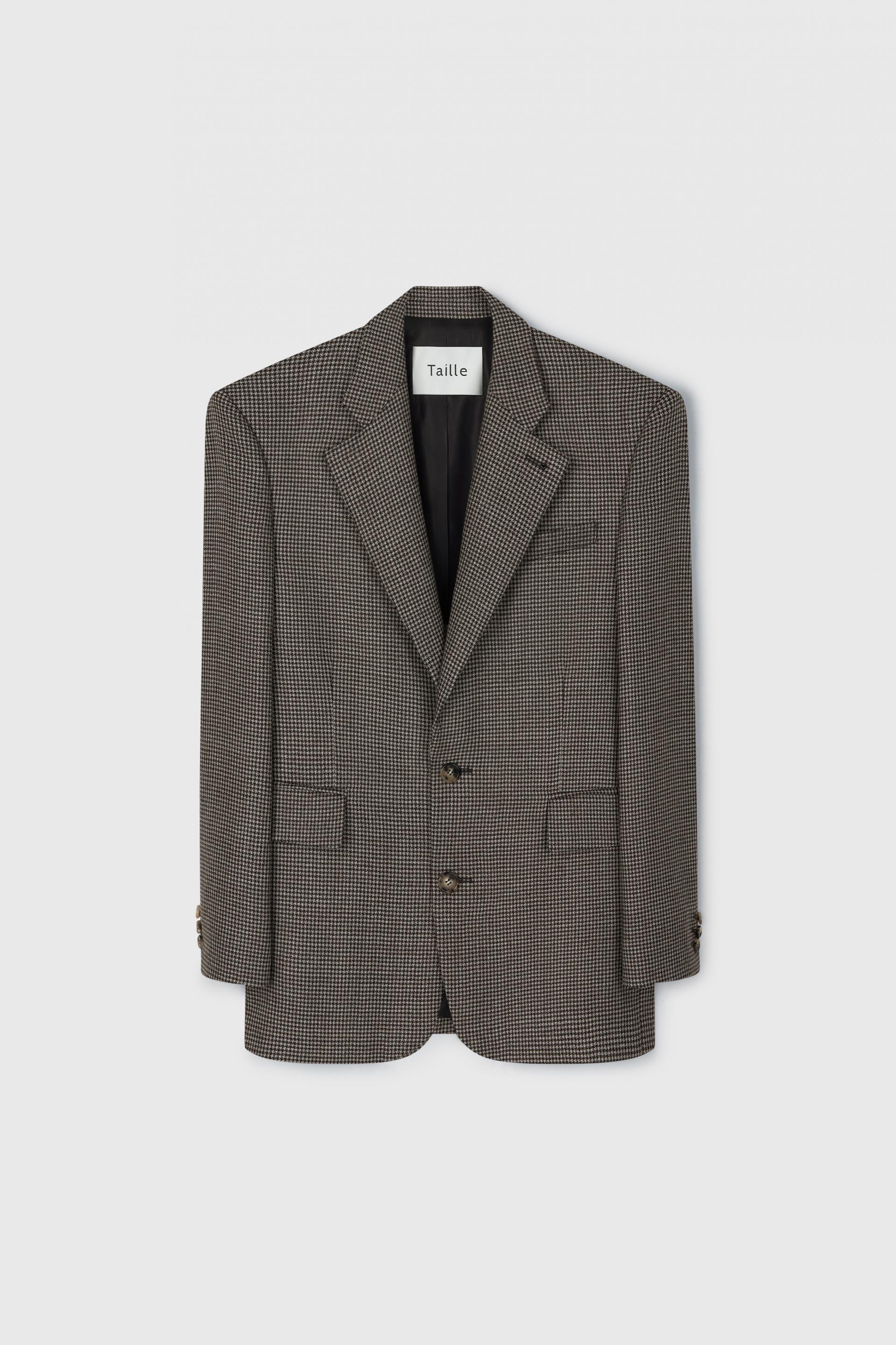 COLINE TAILORED JACKET ESPRESSO/ECRU