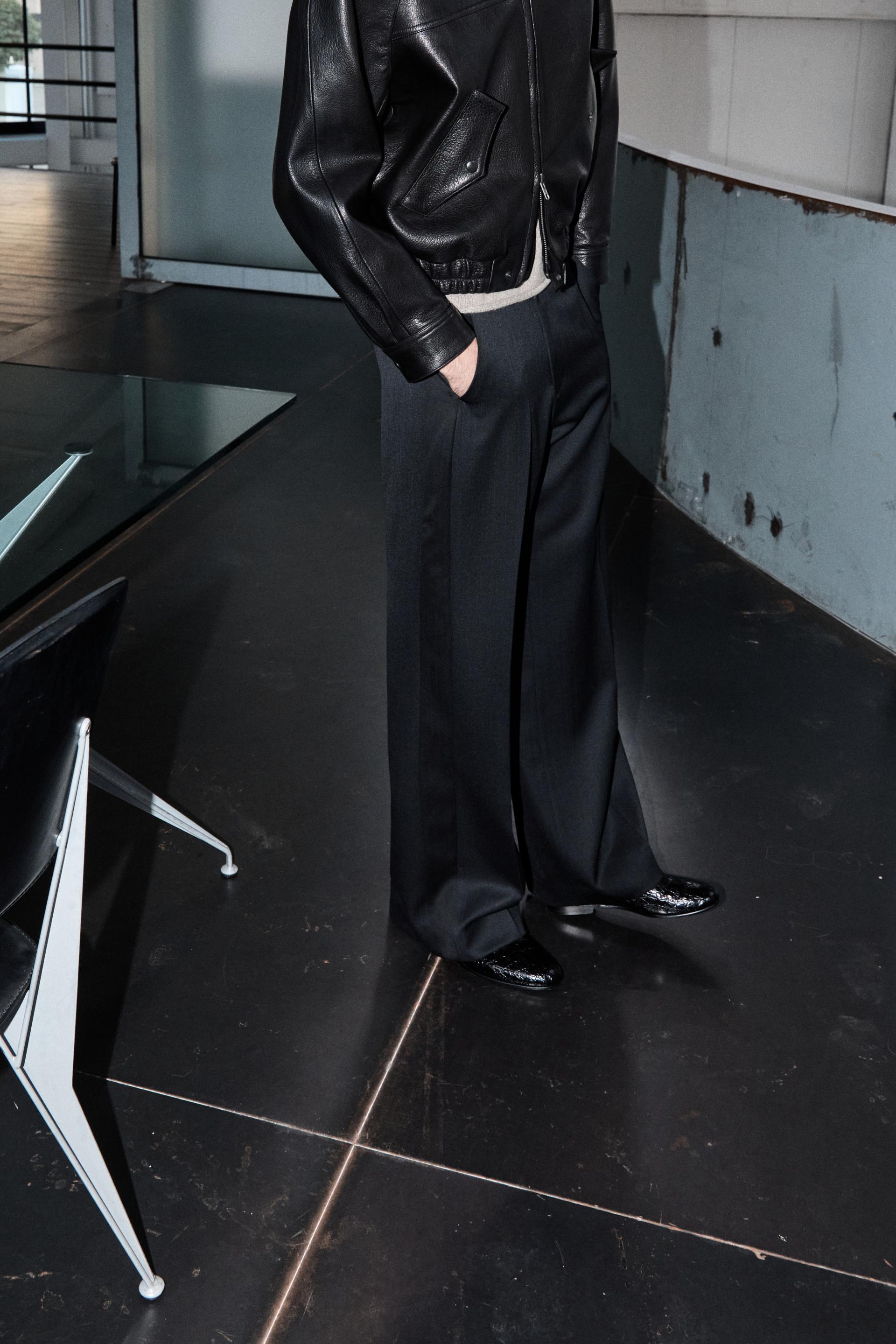 RUSCH 90S SIDE PANNEL TROUSERS BLACK