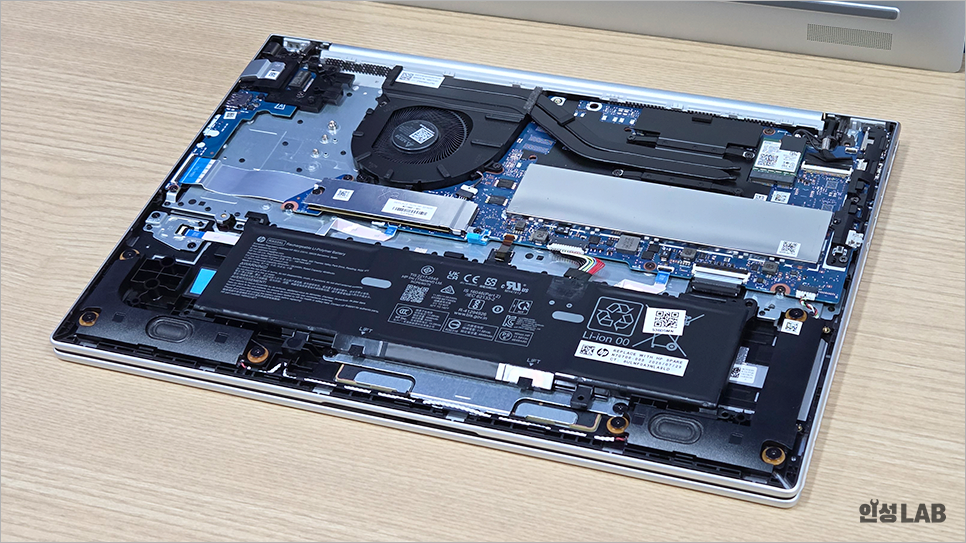 HP ProBook 4 G1i 16인치 노트북 내부 구성, 업그레이드 슬롯