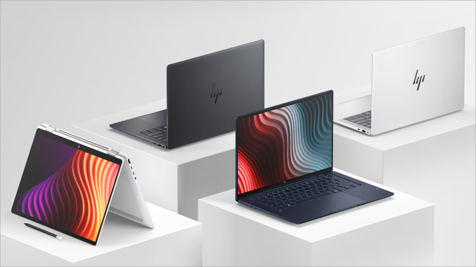 특히 HP의 기업용 노트북에는 AMD 라이젠 AI 'PRO' CPU가 탑재되어 진정한 비즈니스 전용이라고 볼 수 있다.